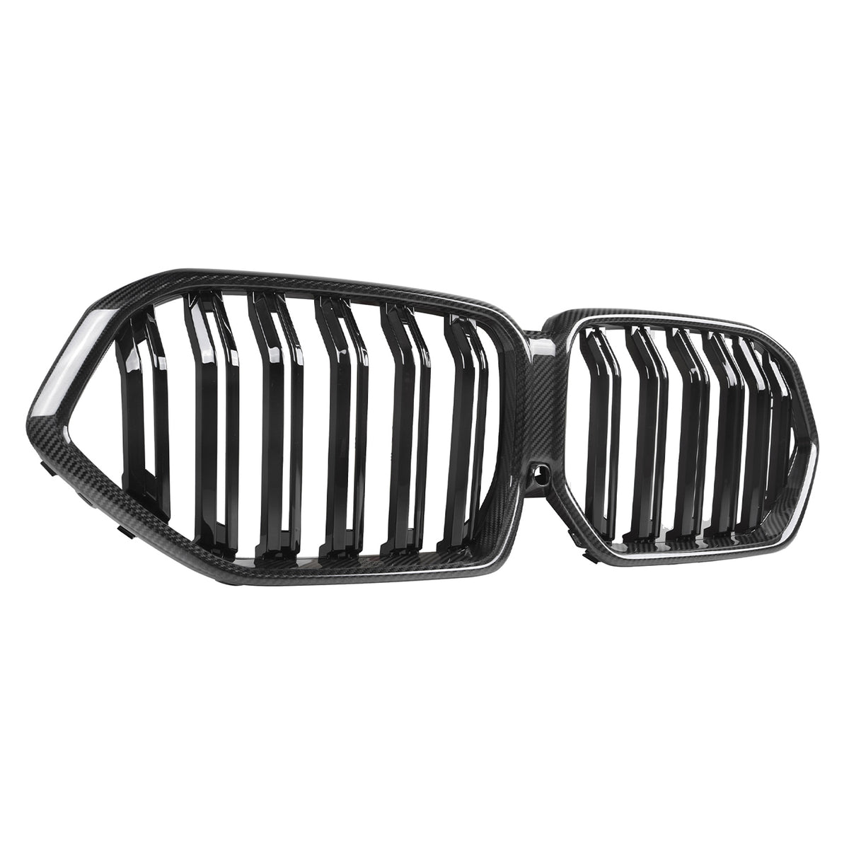 MHC+ BMW G06 LCI X6 Dual Slat Pre Preg Carbon Fibre Front Grille