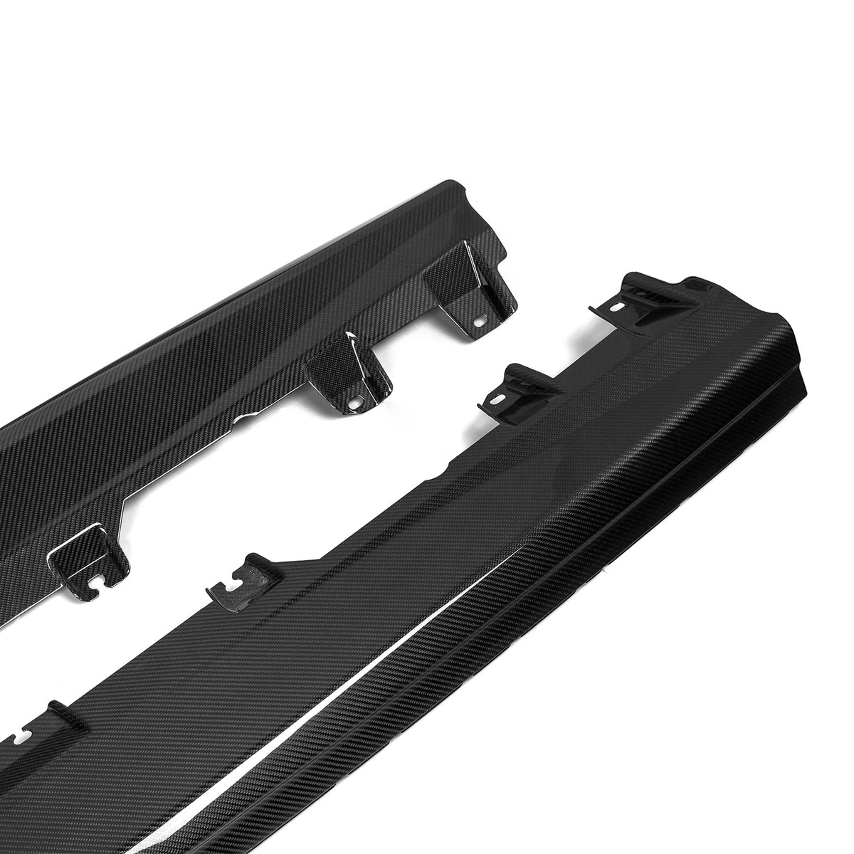 MHC+ BMW G06 X6 Pre Preg Carbon Fibre Performance Style Side Skirts