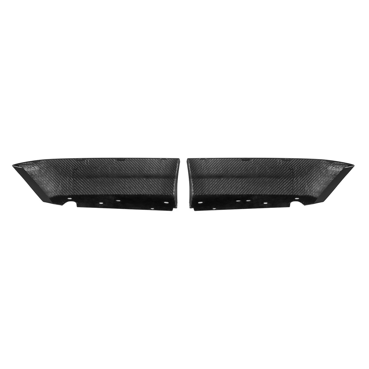 MHC+ BMW F96 X6M Pre Preg Carbon Fibre OEM Style Rear Splitter