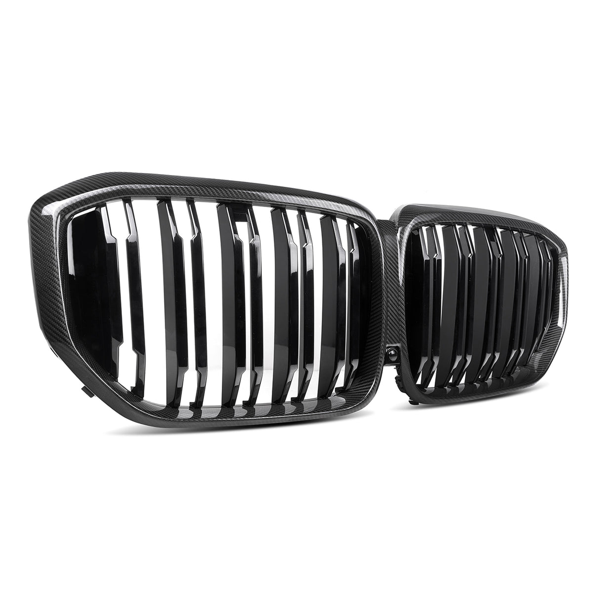 MHC+ BMW G05 LCI X5 Dual Slat Pre Preg Carbon Fibre Front Grille