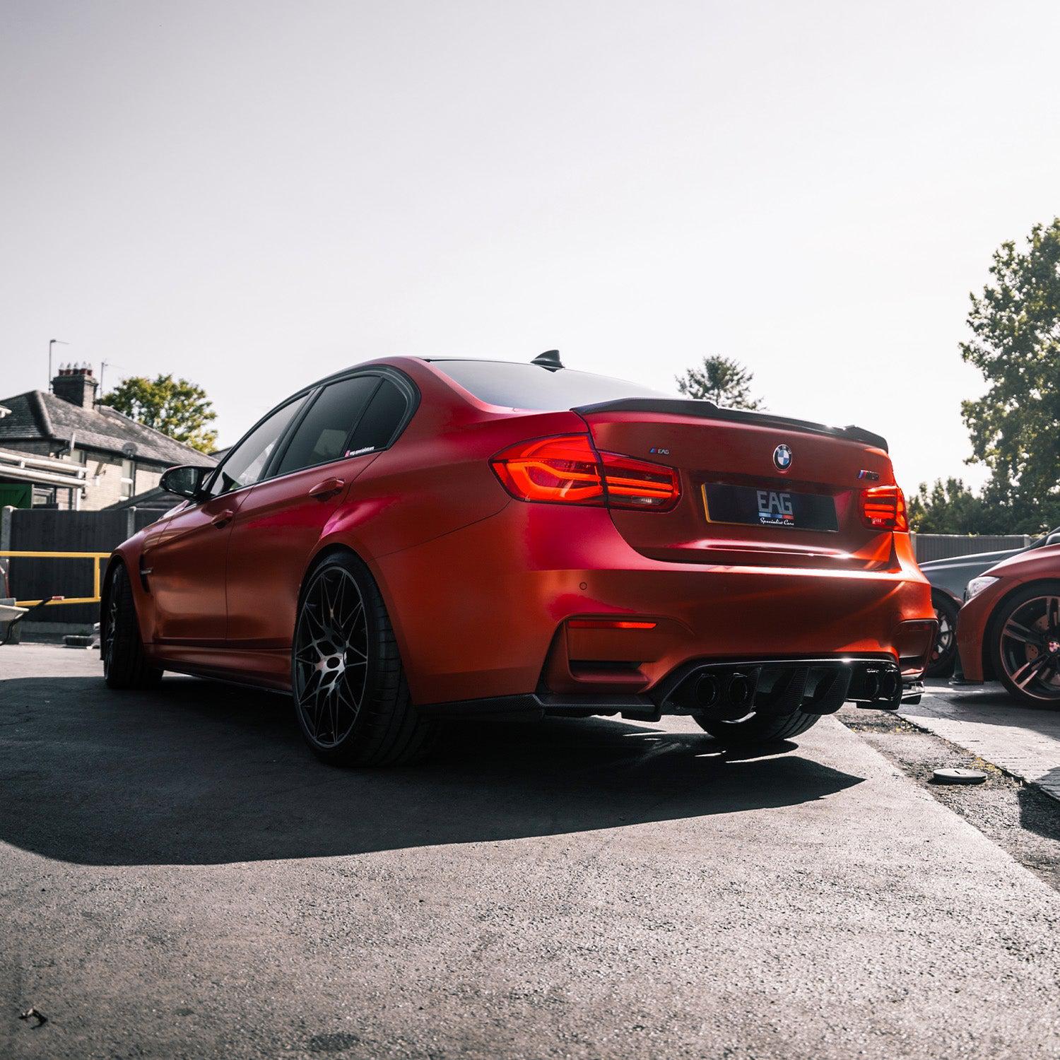 BMW F80 M3 & F30 3 Series Pre Preg Carbon Fibre CS Style Rear Spoiler