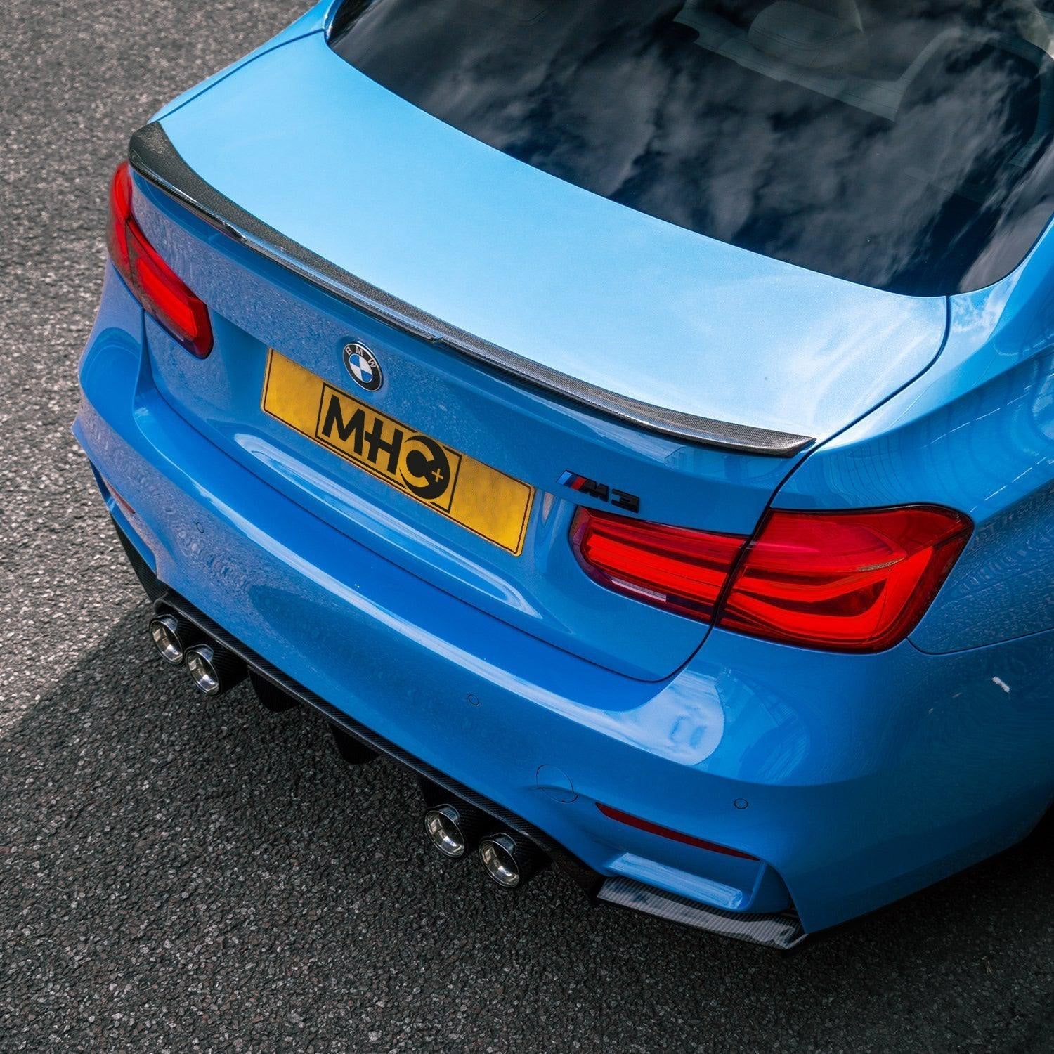BMW F80 M3 & F30 3 Series Pre Preg Carbon Fibre Ducktail Style Spoiler