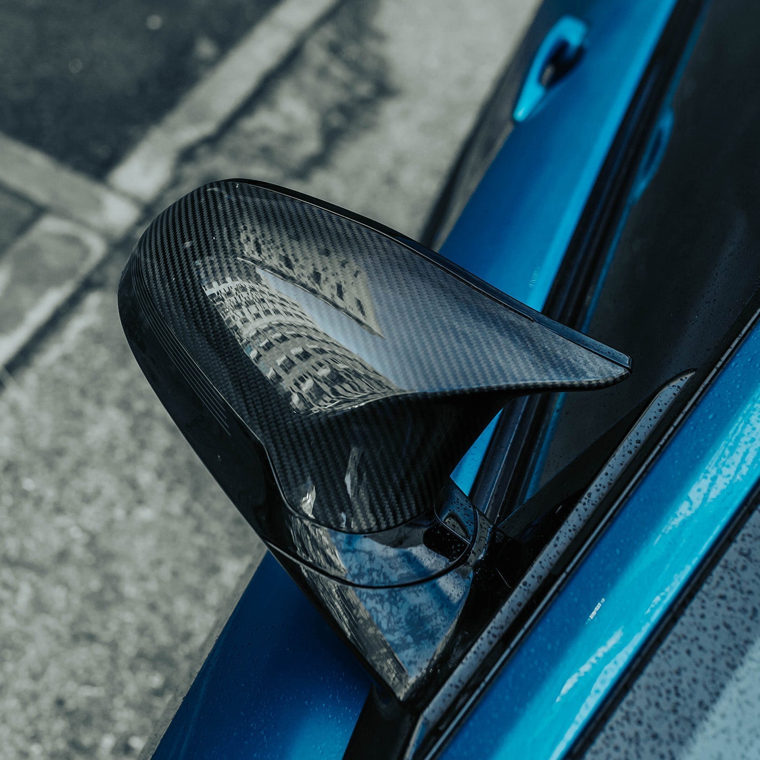 BMW F80 M3, F82/F83 M4 & F87 M2 Competition RHD Pre Preg Carbon Fibre Wing Mirror Covers