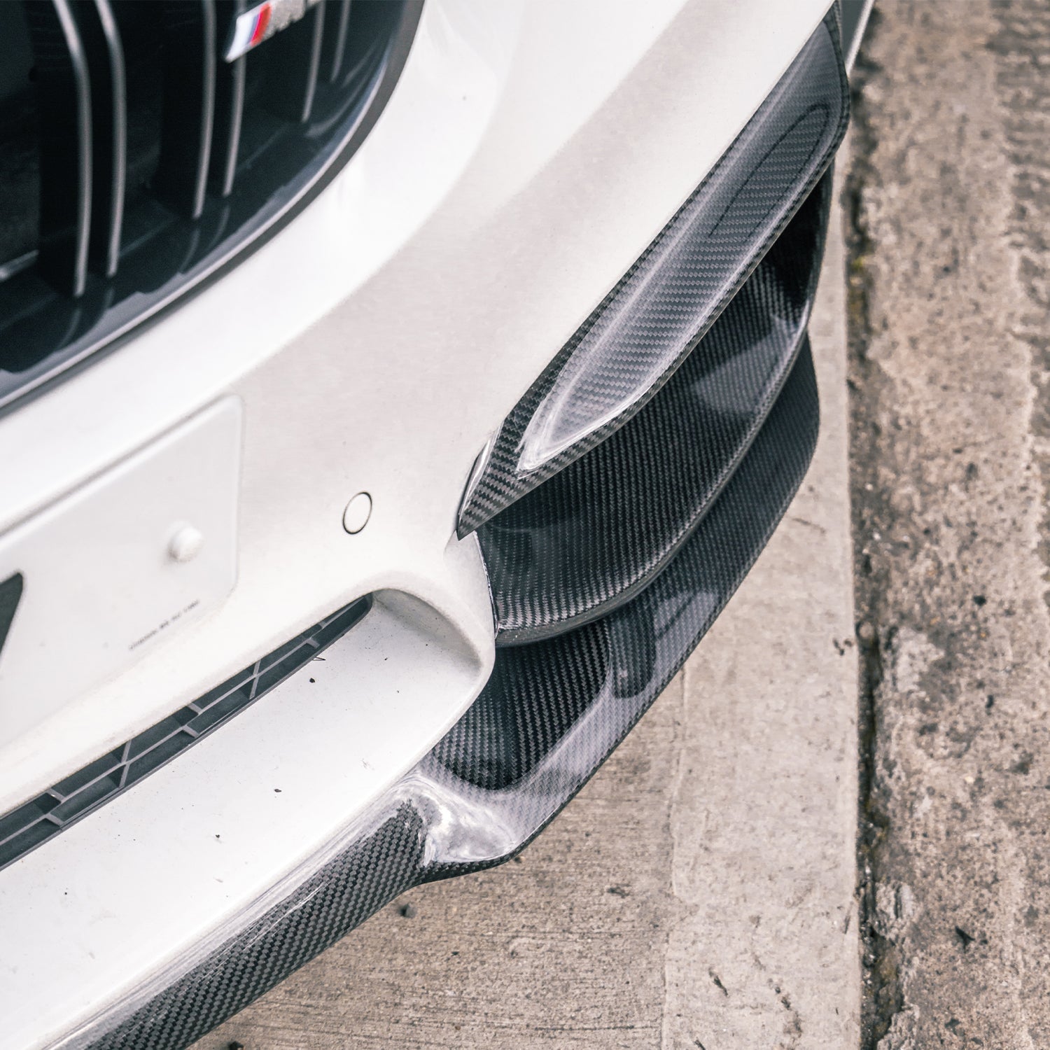 BMW F80 M3 & F82/F83 M4 Pre Preg Carbon Fibre Front Bumper Inserts