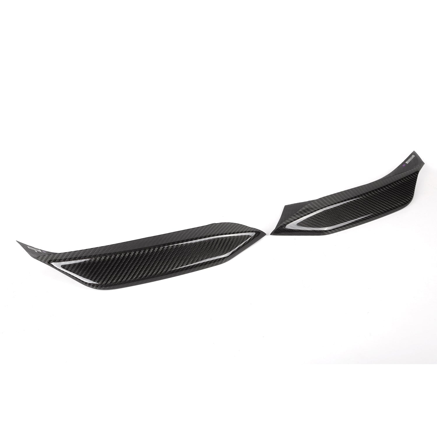 BMW F80 M3 & F82/F83 M4 Pre Preg Carbon Fibre Front Bumper Inserts