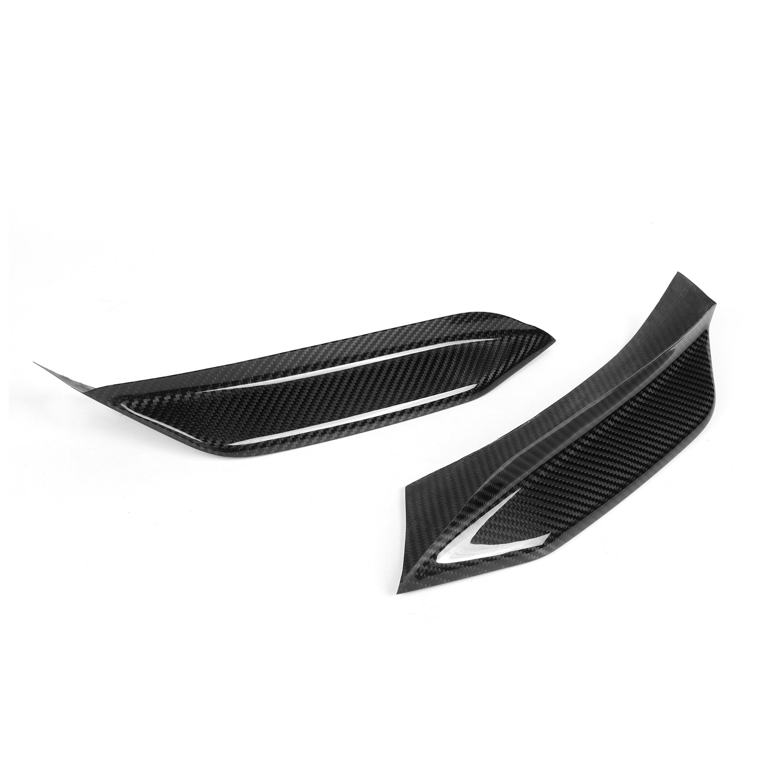 BMW F80 M3 & F82/F83 M4 Pre Preg Carbon Fibre Front Bumper Inserts