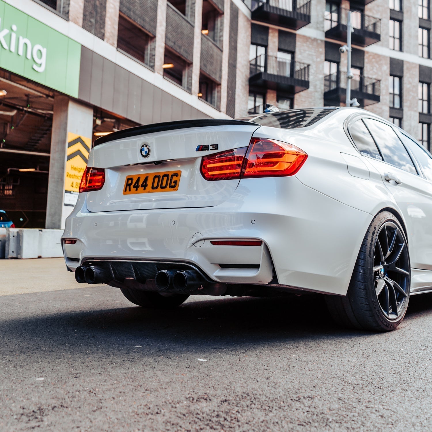 BMW F80 M3 & F82/F83 M4 Pre Preg Carbon Fibre Performance Style Rear Diffuser