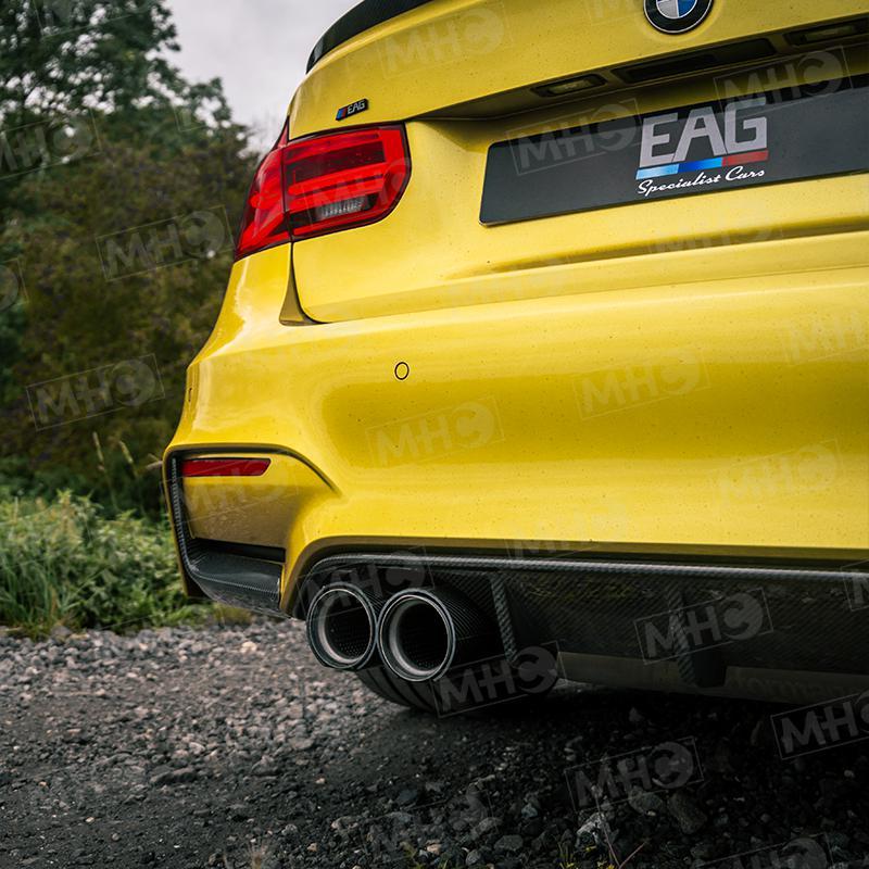 BMW F80 M3 & F82/F83 M4 Pre Preg Carbon Fibre Performance Style Rear Diffuser