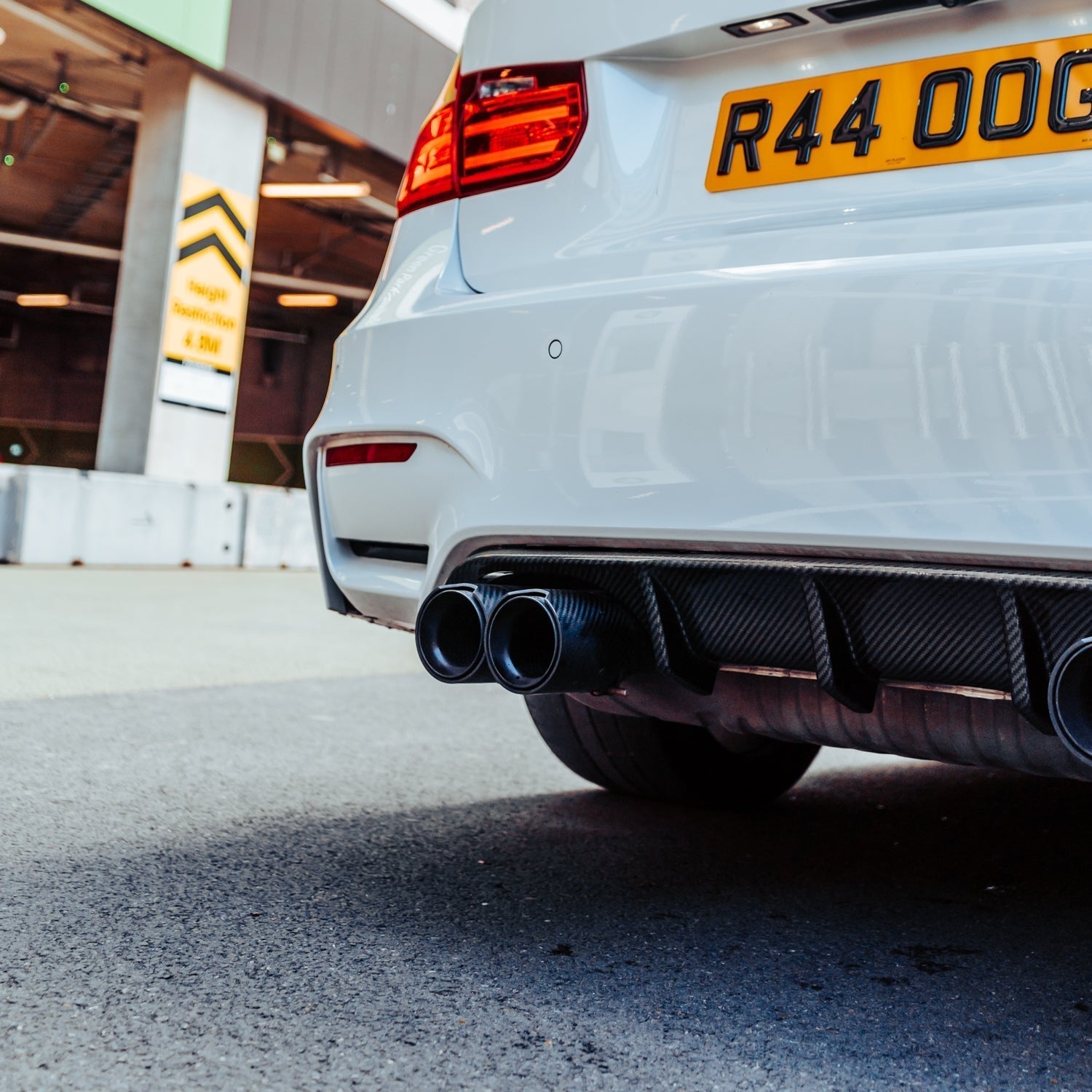 BMW F80 M3 & F82/F83 M4 Pre Preg Carbon Fibre Performance Style Rear Diffuser