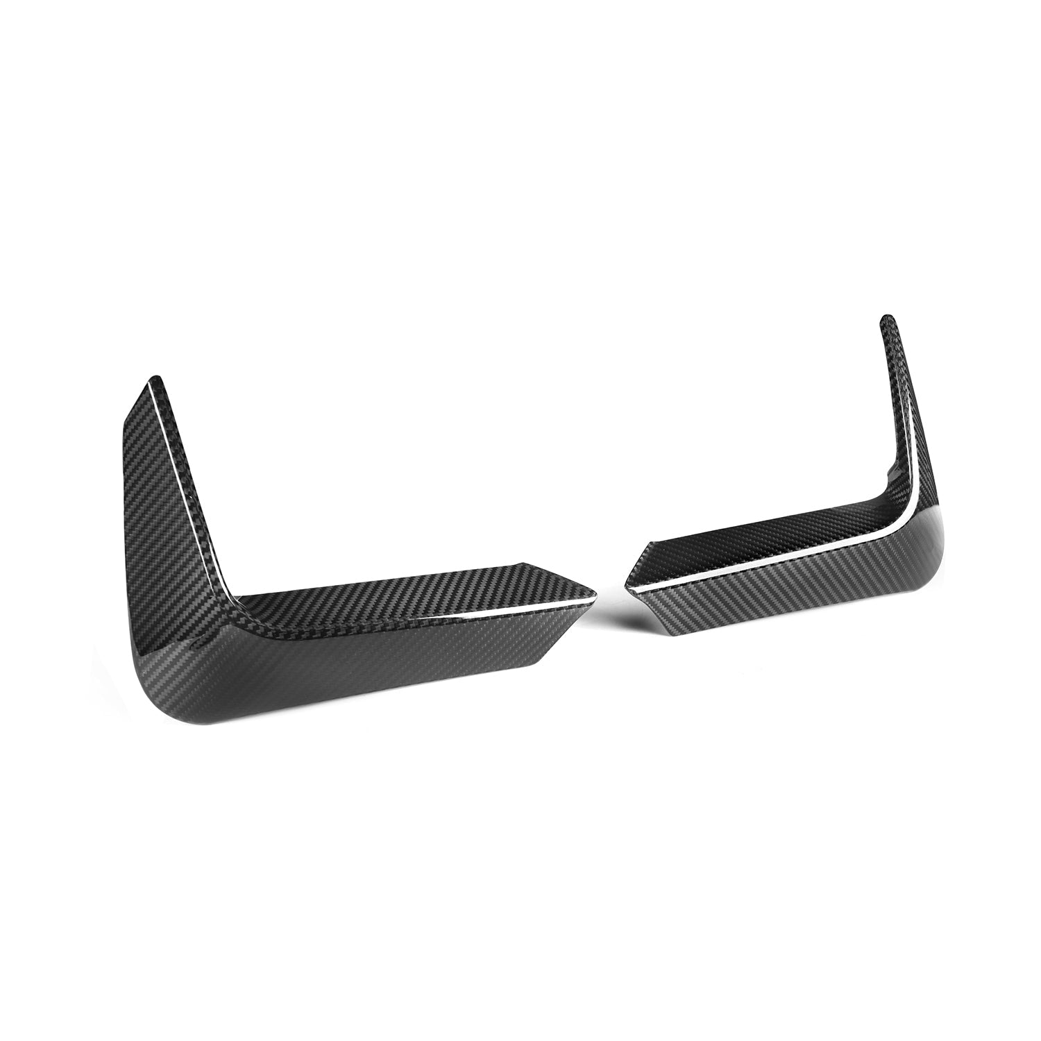 BMW F80 M3 & F82/F83 M4 Pre Preg Carbon Fibre Rear Bumper Inserts
