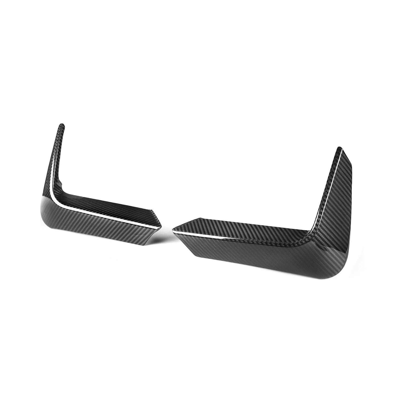 BMW F80 M3 & F82/F83 M4 Pre Preg Carbon Fibre Rear Bumper Inserts