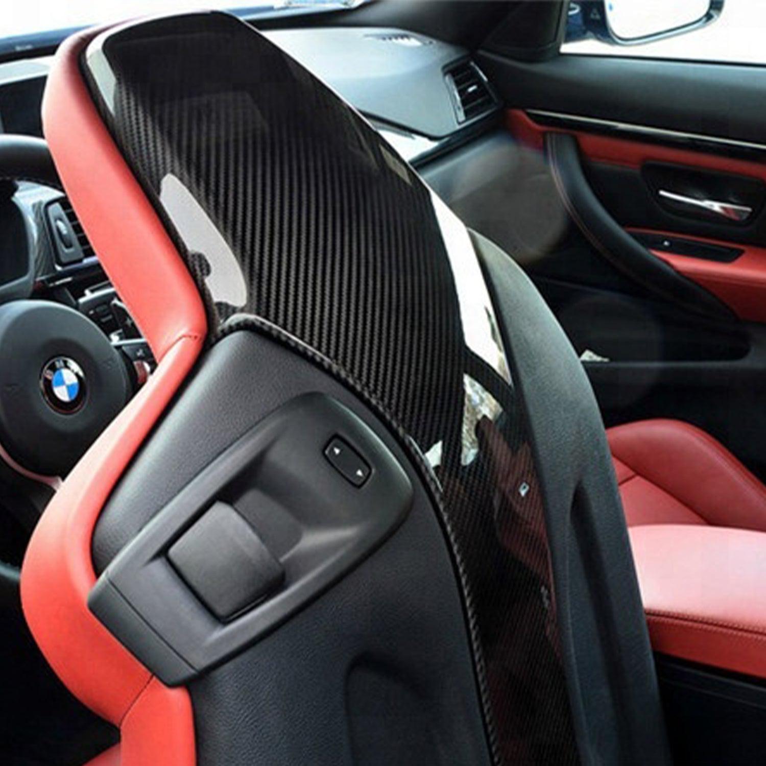 BMW F87 M2, F80 M3 & F82 M4 Pre Preg Carbon Fibre Seat Back Covers