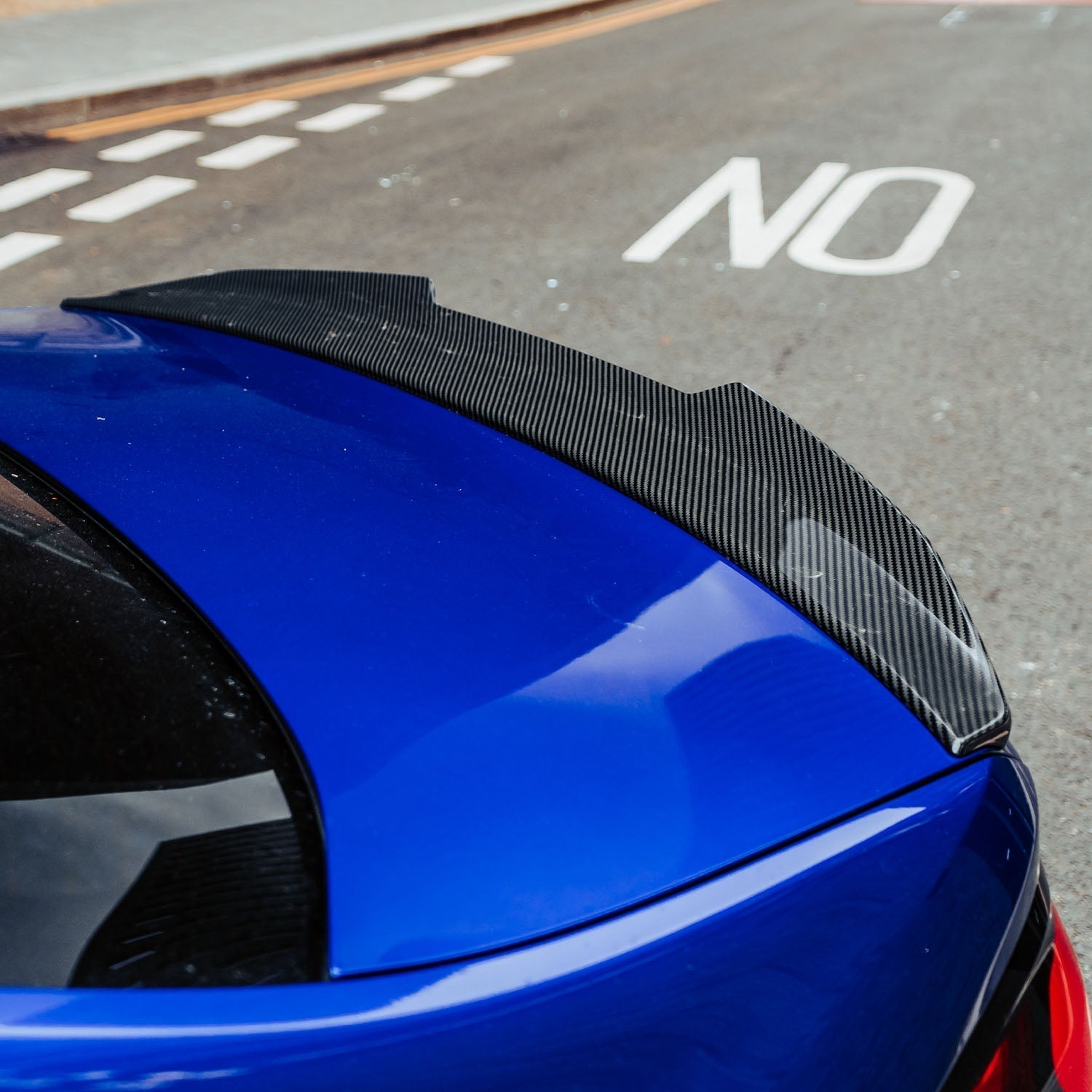 BMW F90 M5 & G30 5 Series Pre Preg Carbon Fibre Ducktail Style Rear Spoiler
