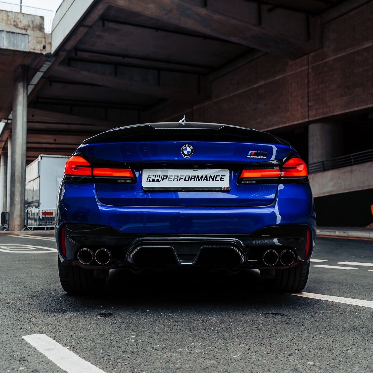 BMW F90 M5 & G30 5 Series Pre Preg Carbon Fibre Ducktail Style Rear Spoiler