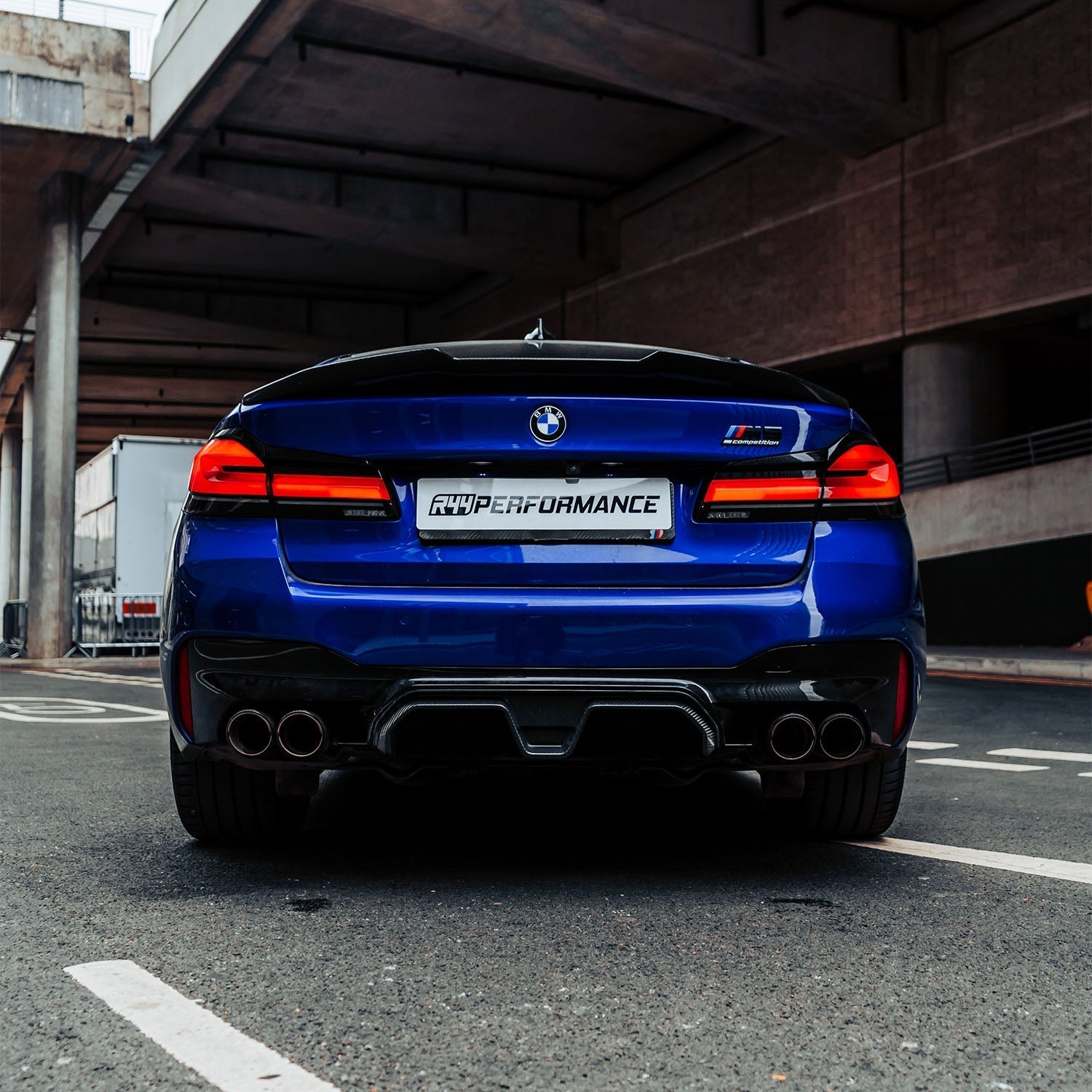 BMW F90 M5 LCI Pre Preg Carbon Fibre CS Style Rear Diffuser