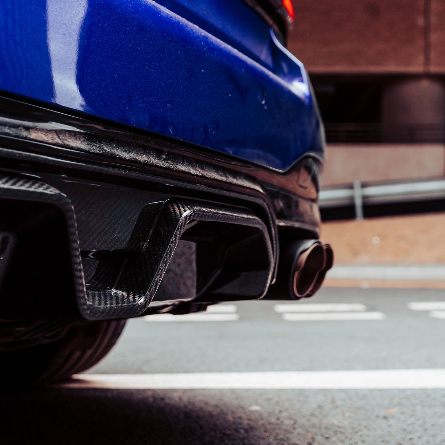 BMW F90 M5 LCI Pre Preg Carbon Fibre CS Style Rear Diffuser