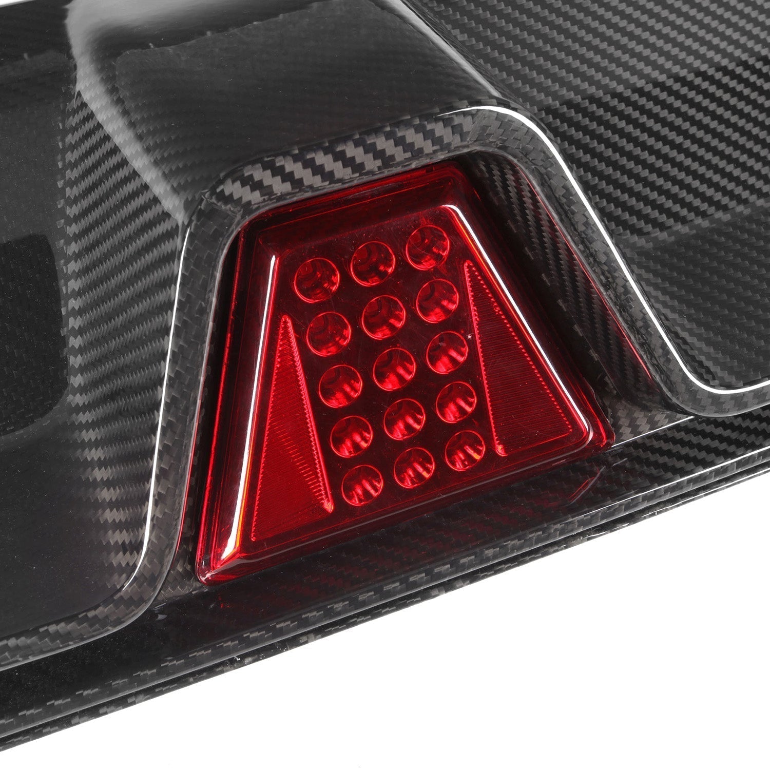 BMW F90 M5 LCI Pre Preg Carbon Fibre CS Style Rear Diffuser With LED