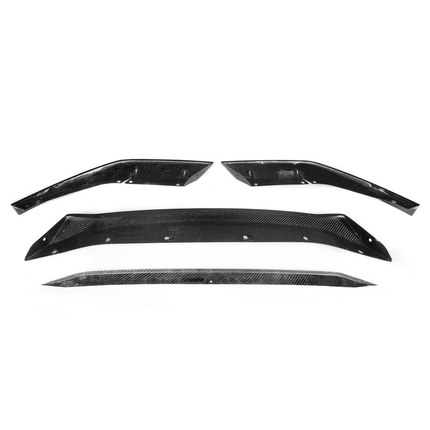 BMW F90 M5 LCI Pre Preg Carbon Fibre Low Line Front Splitter