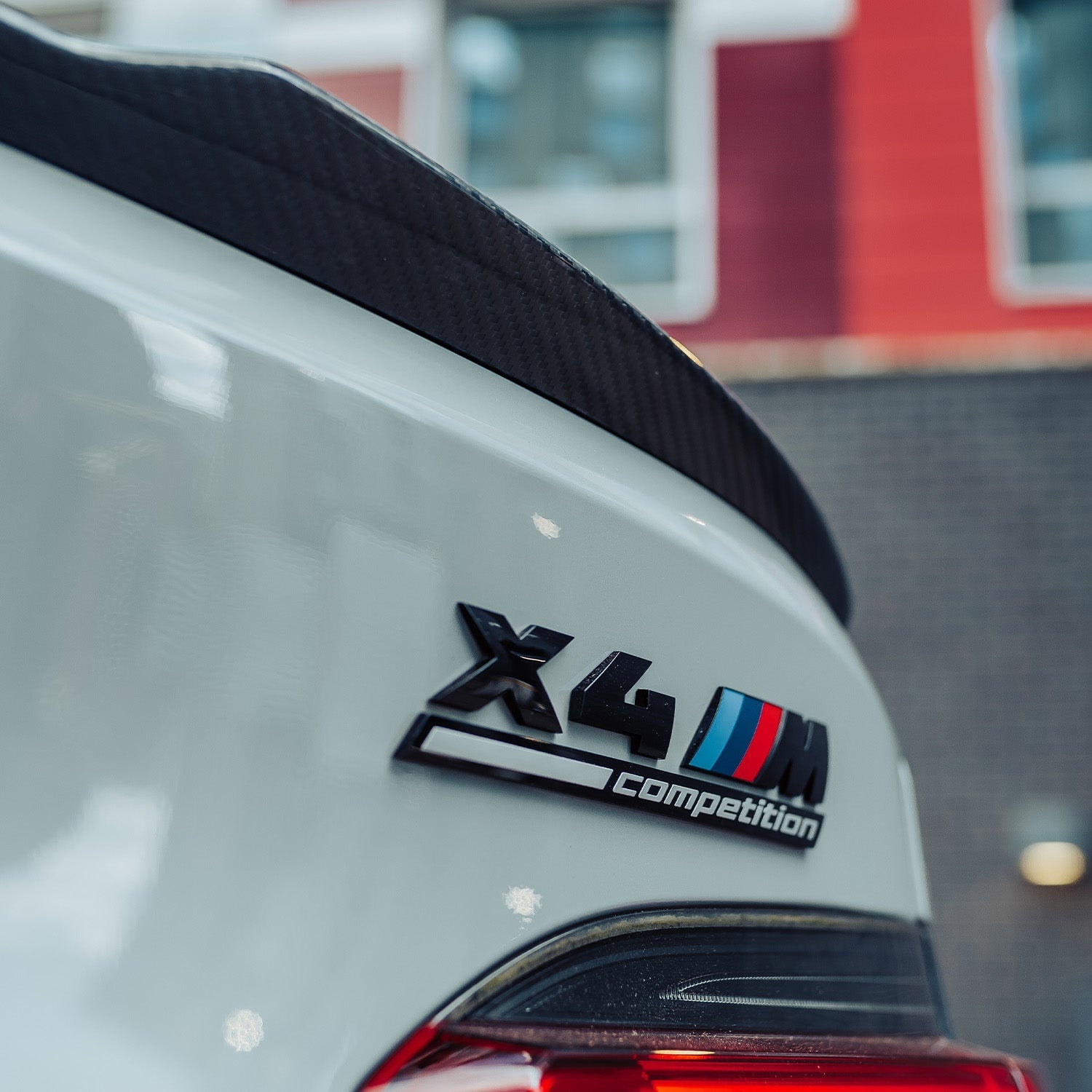 BMW F98 X4M & G02 X4 Pre Preg Carbon Fibre CS Style Rear Spoiler