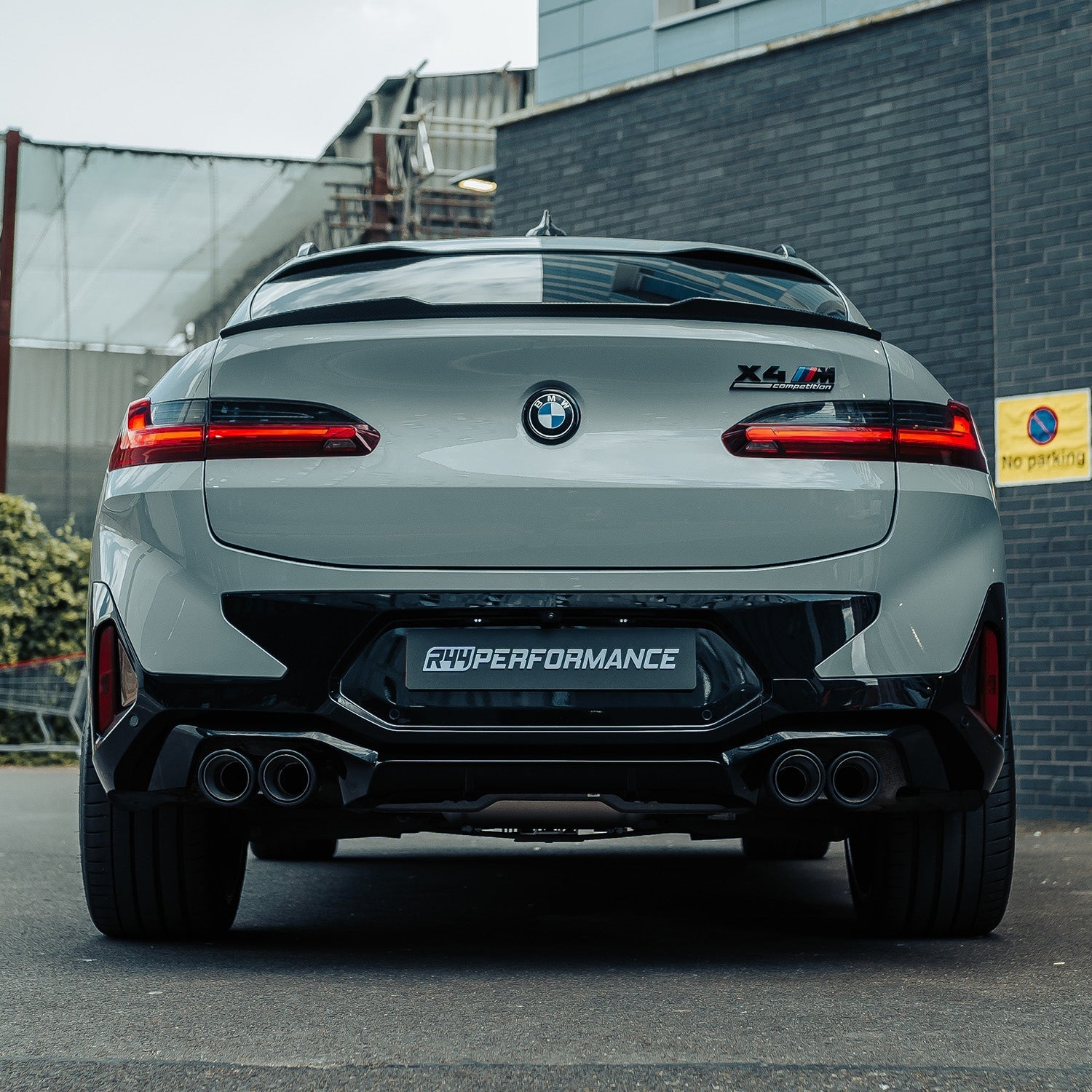 BMW F98 X4M & G02 X4 Pre Preg Carbon Fibre CS Style Rear Spoiler
