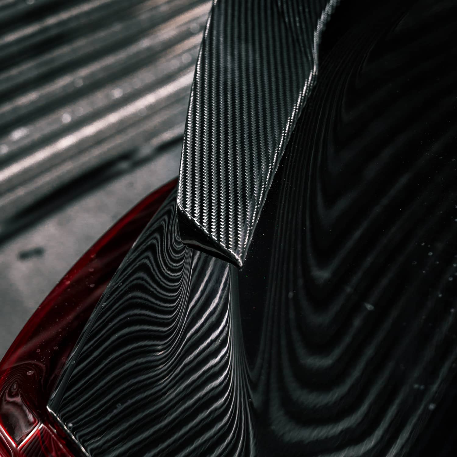 BMW G29 Z4 Roadster Pre Preg Carbon Fibre Ducktail Style Rear Spoiler