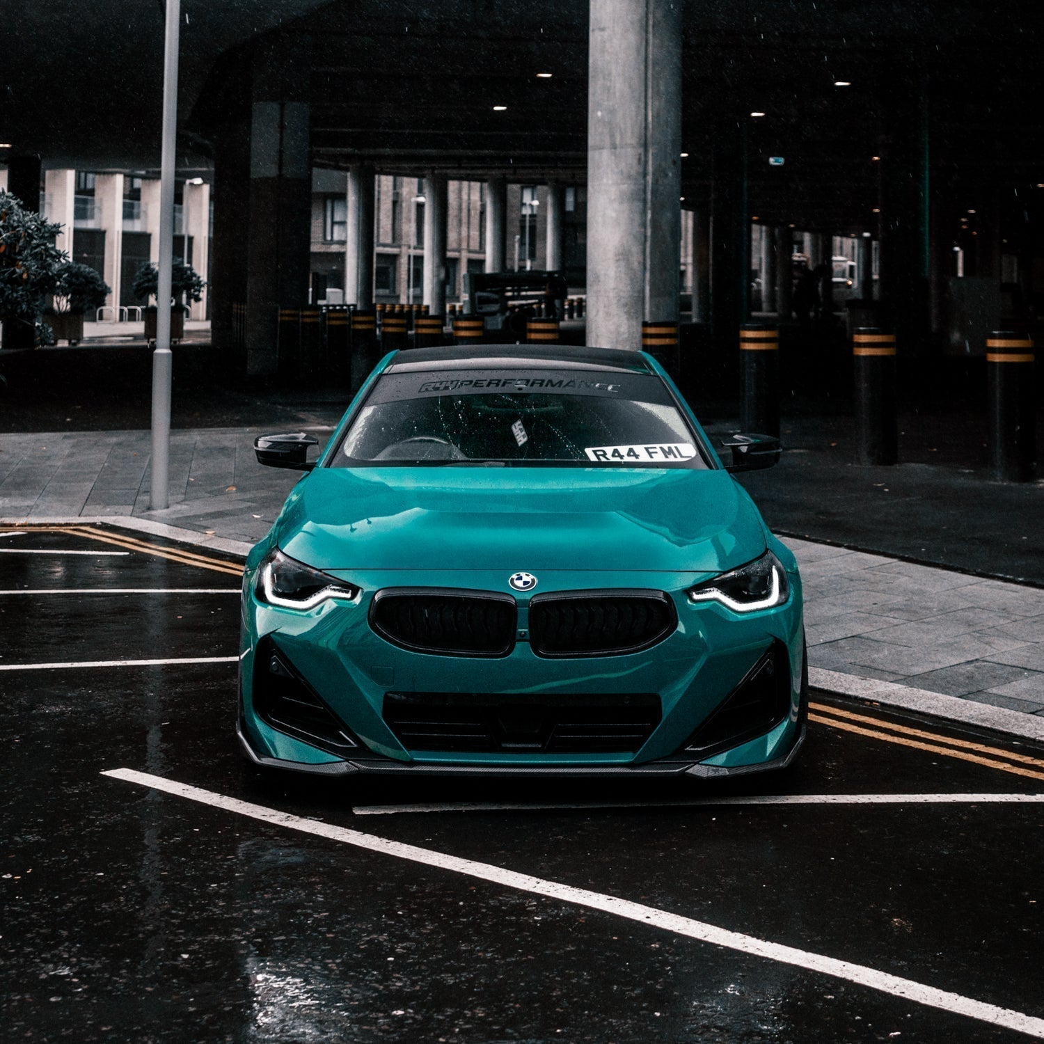BMW G42 M240i Pre Preg Carbon Fibre Performance Style Front Splitter