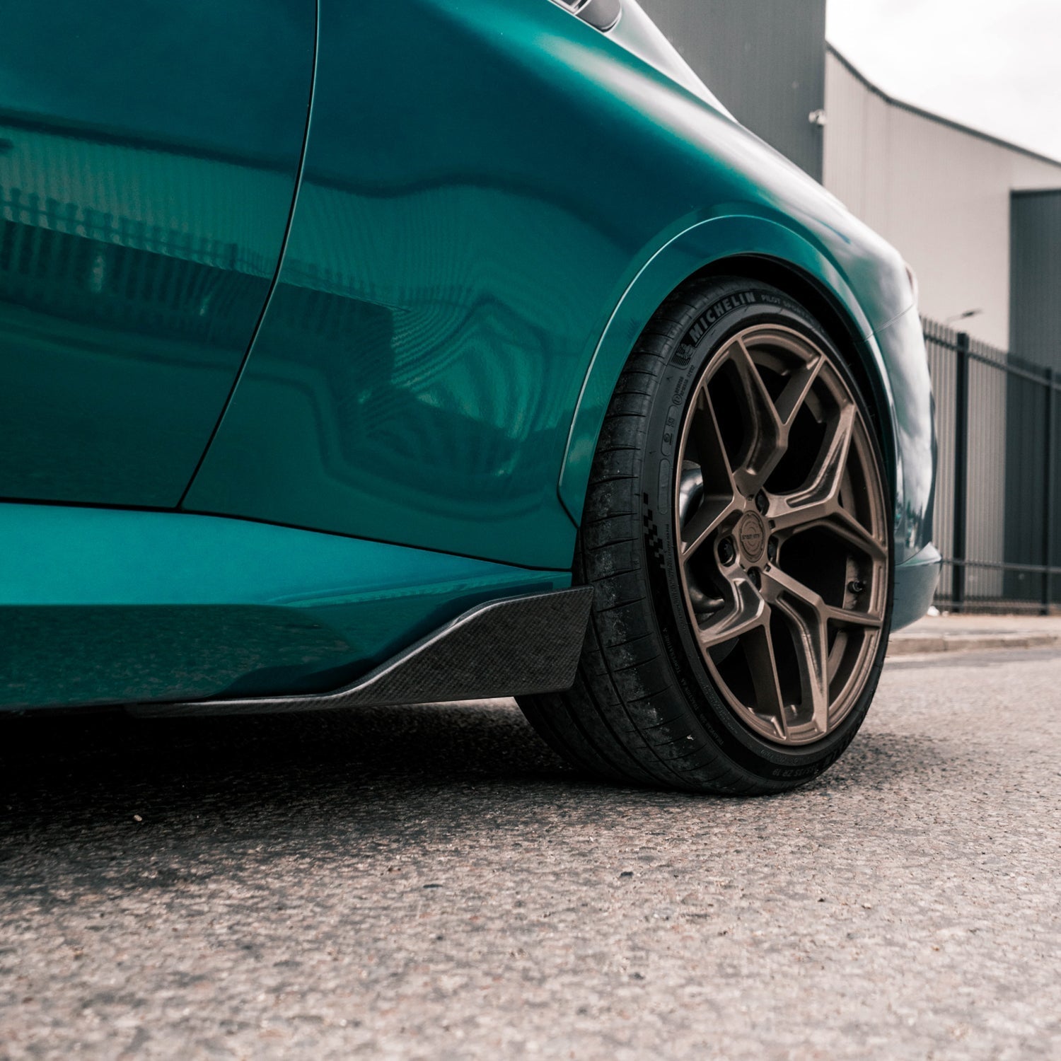 BMW G42 M240i Pre Preg Carbon Fibre Performance Style Side Skirt Fins