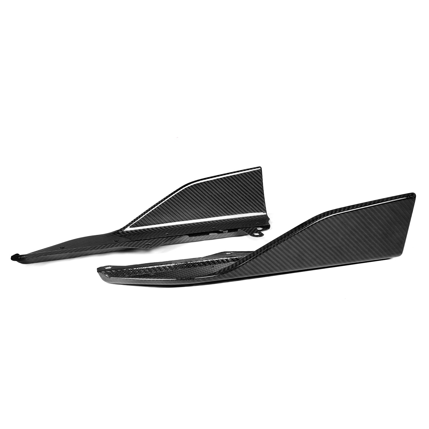 BMW G42 M240i Pre Preg Carbon Fibre Performance Style Side Skirt Fins