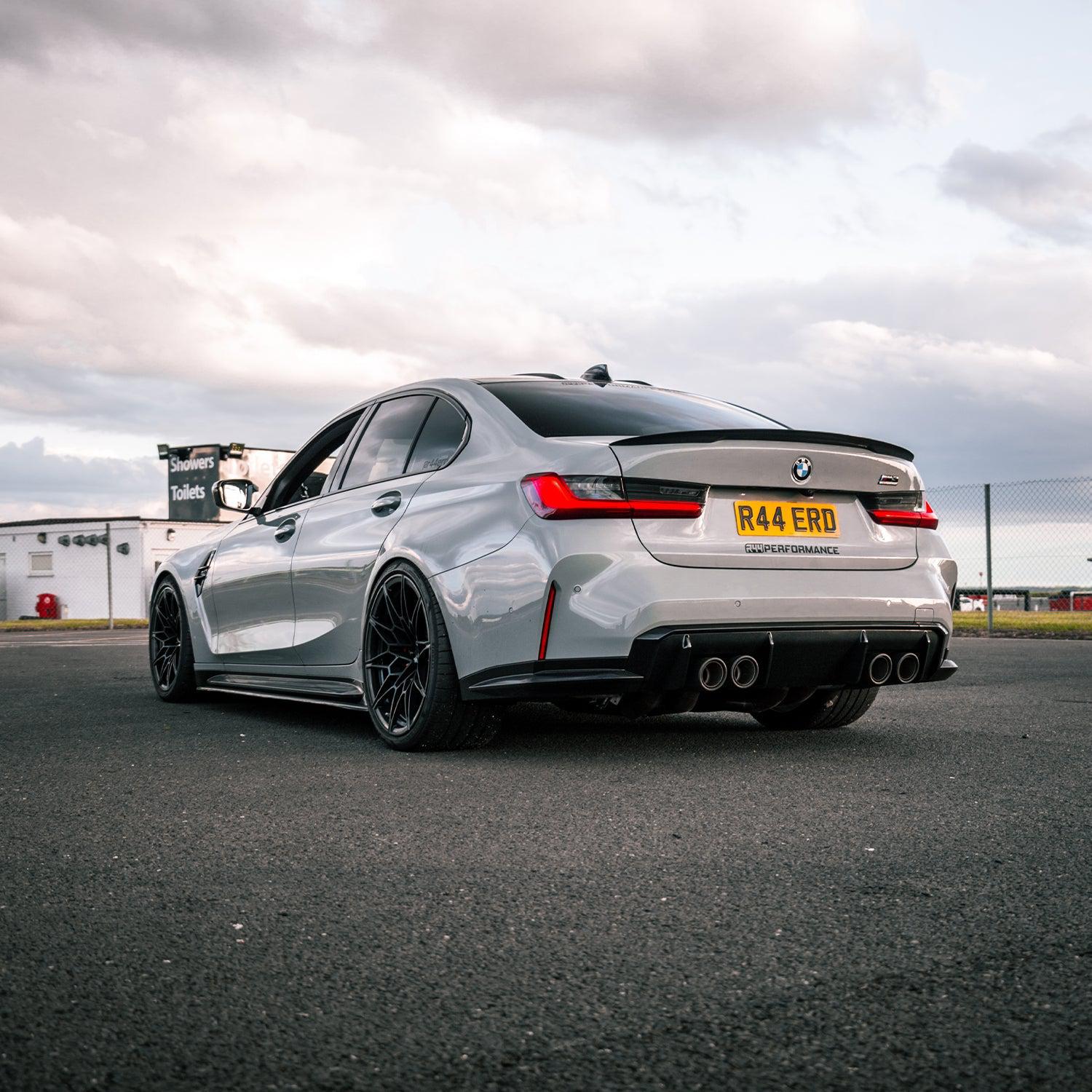 BMW G80 M3 Pre Preg Carbon Fibre Performance Style Rear Spoiler