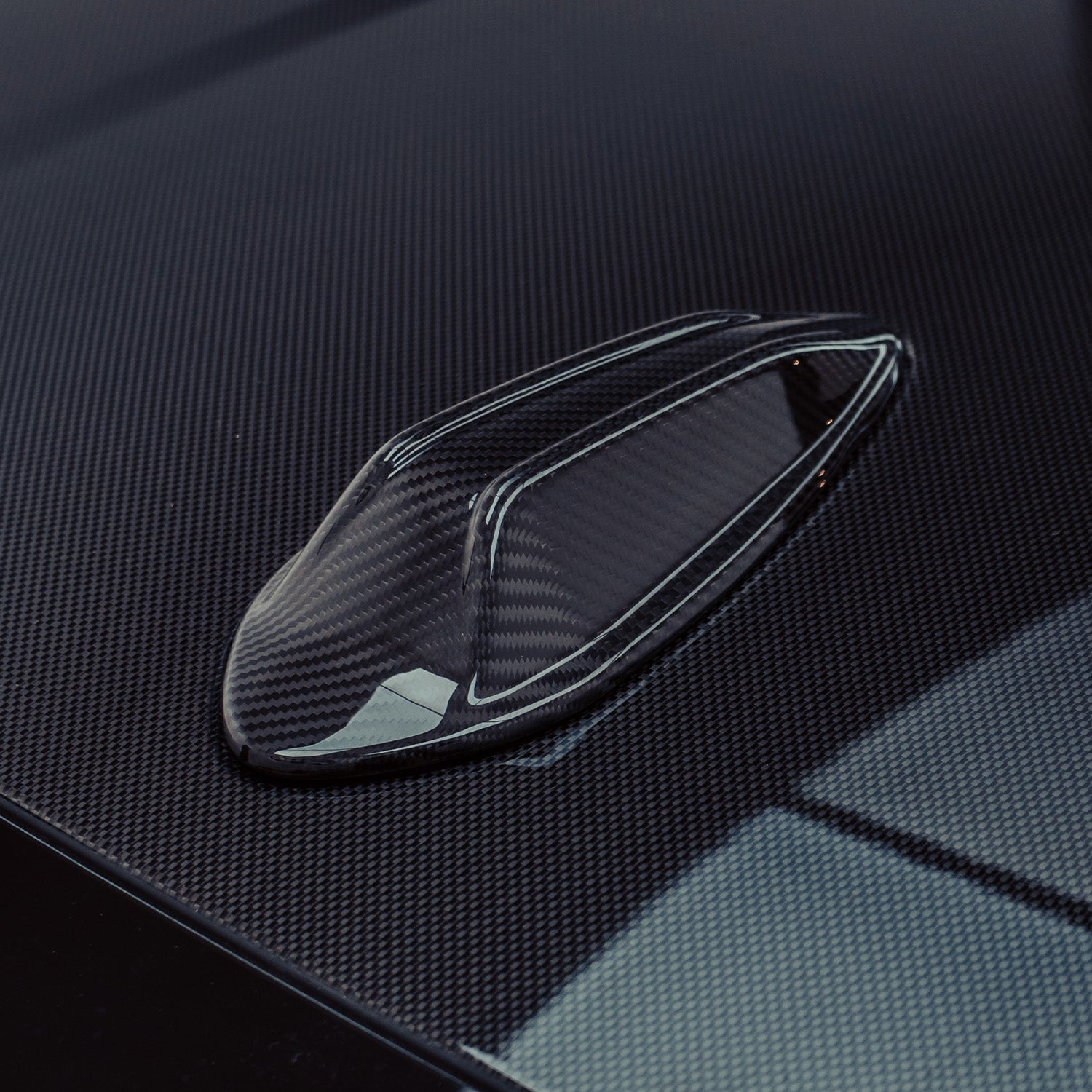 BMW G80/G81 M3 & G20/G21 3 Series LCI Pre Preg Carbon Fibre Shark Fin Antenna Cover
