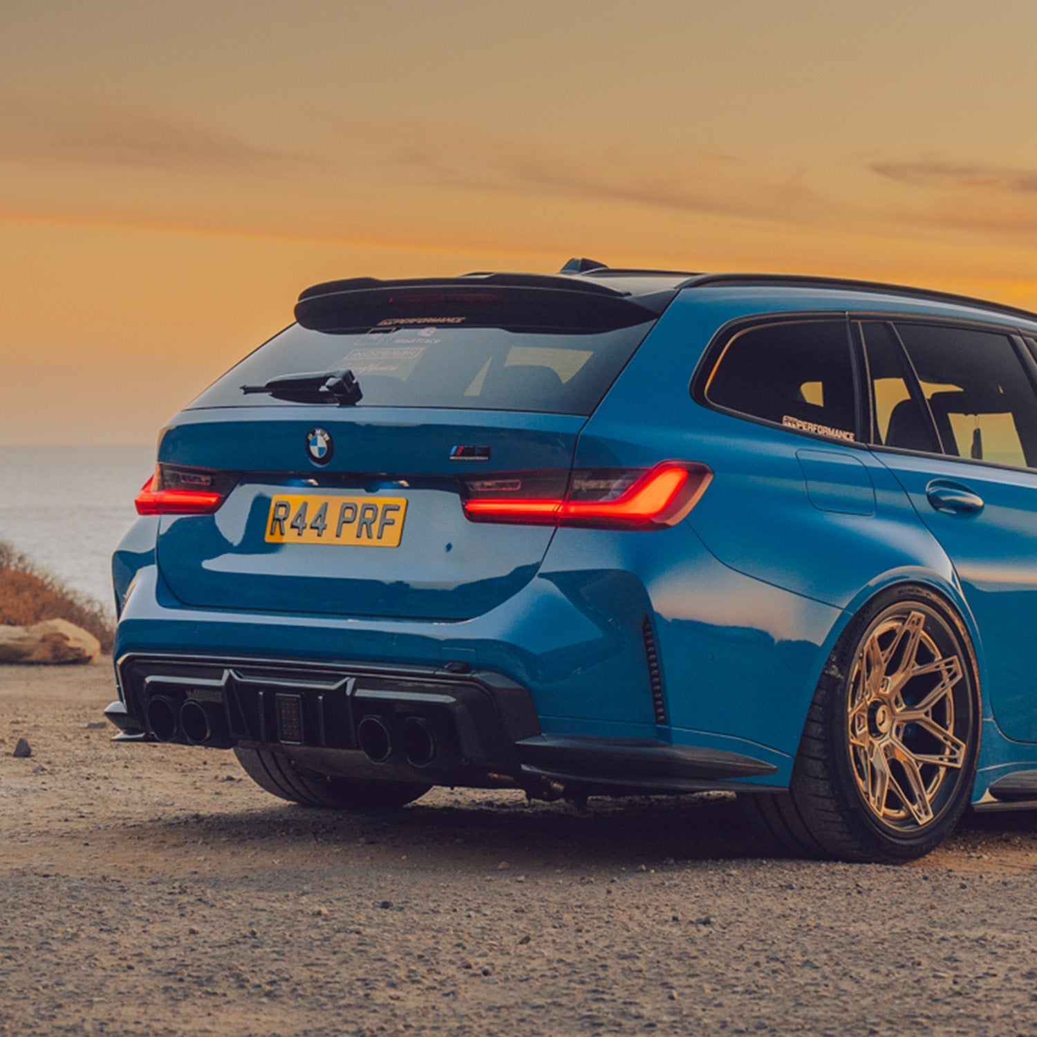 BMW G80/G81 M3 & G82/G83 M4 DF1 Pre Preg Carbon Fibre LED Rear Diffuser