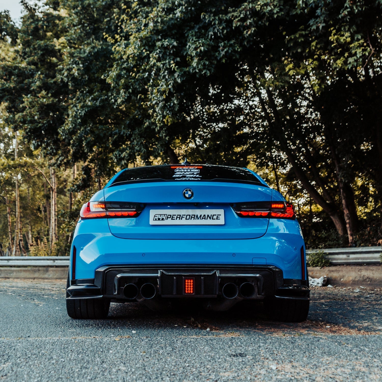 BMW G80/G81 M3 & G82/G83 M4 DF1 Pre Preg Carbon Fibre LED Rear Diffuser