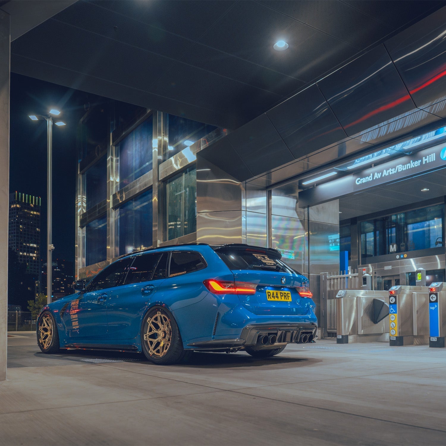 BMW G80/G81 M3 & G82/G83 M4 DF1 Pre Preg Carbon Fibre LED Rear Diffuser