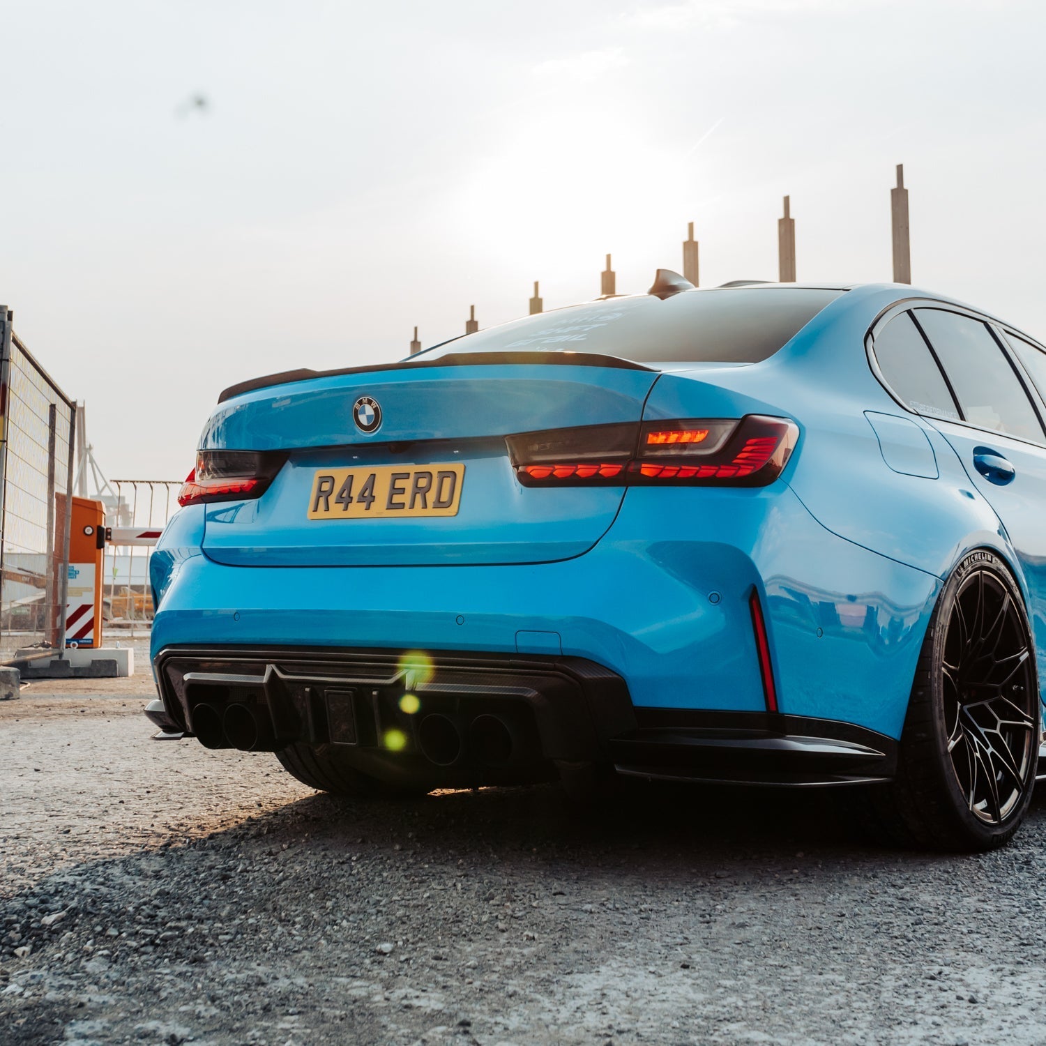 BMW G80/G81 M3 & G82/G83 M4 DF1 Pre Preg Carbon Fibre LED Rear Diffuser