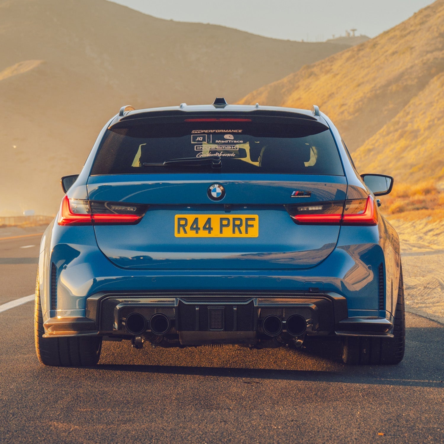 BMW G80/G81 M3 & G82/G83 M4 DF1 Pre Preg Carbon Fibre LED Rear Diffuser