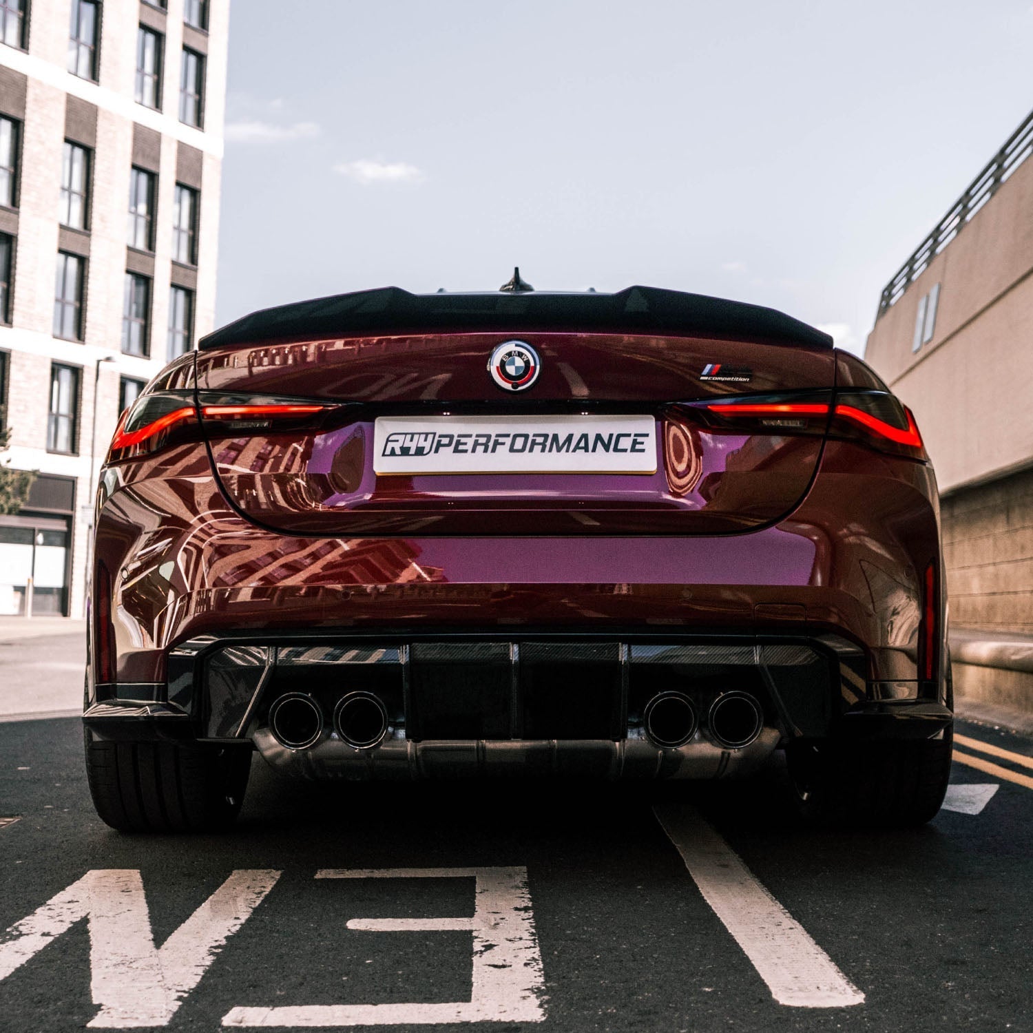 BMW G82 M4 Coupe Pre Preg Carbon Fibre Ducktail Style Rear Spoiler