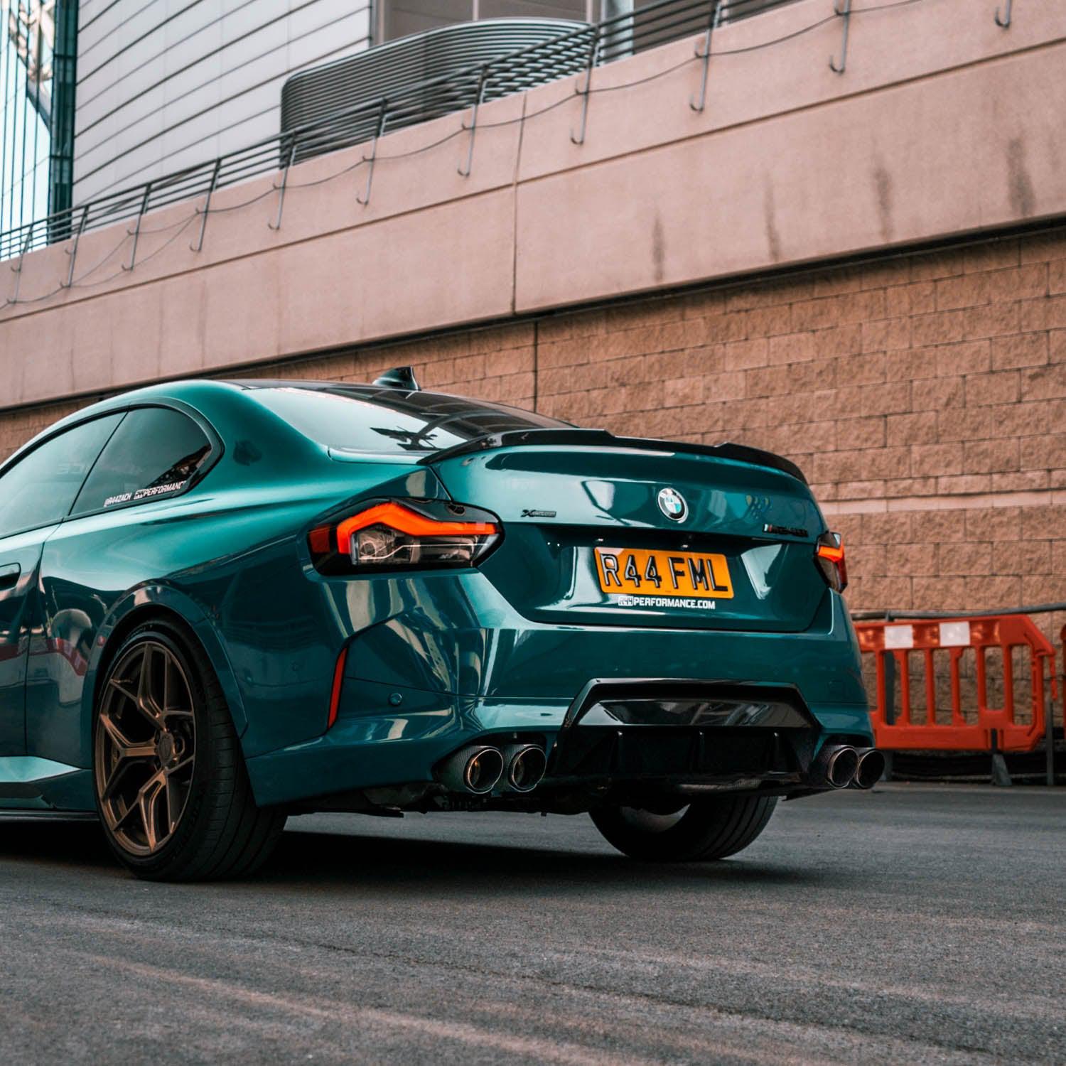 BMW G87 M2 & G42 M240i Pre Preg Carbon Fibre V Style Rear Spoiler