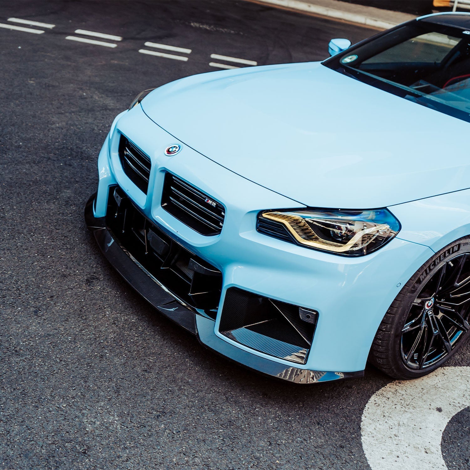 BMW G87 M2 Pre Preg Carbon Fibre Performance Style Front Ducts