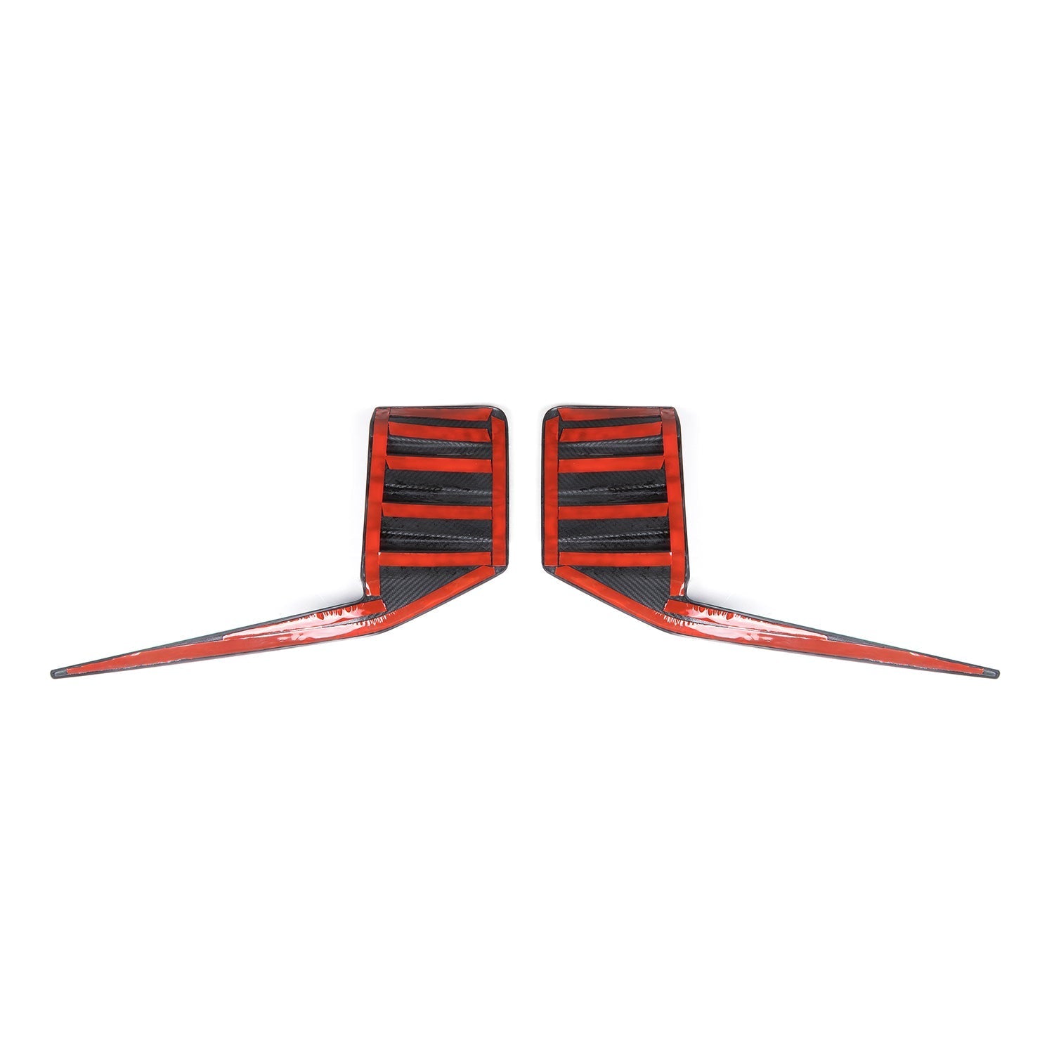 BMW G87 M2 Pre Preg Carbon Fibre Performance Style Rear Rear Bumper Inserts