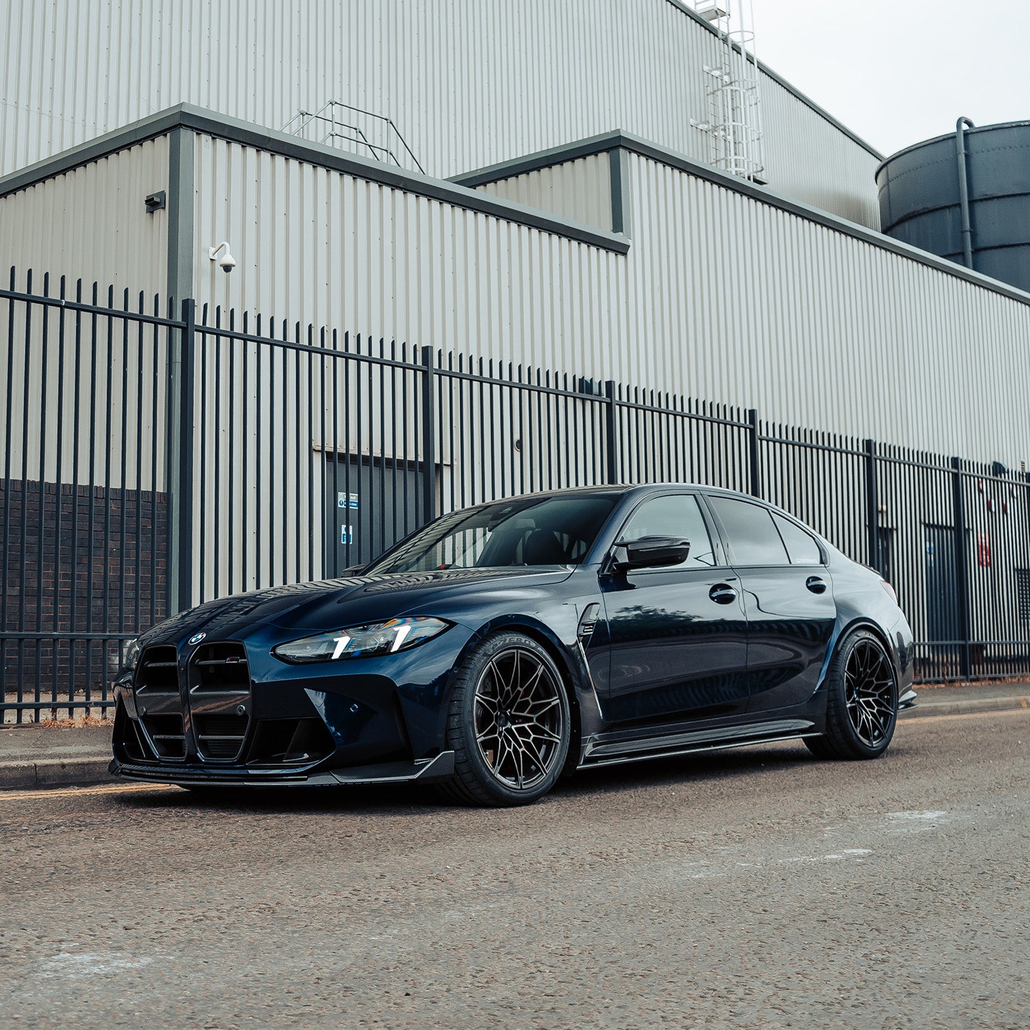MHC+ BMW G80/G81 M3 & G82/G83 M4 Pre Preg Carbon Fibre CS Style Front Splitter