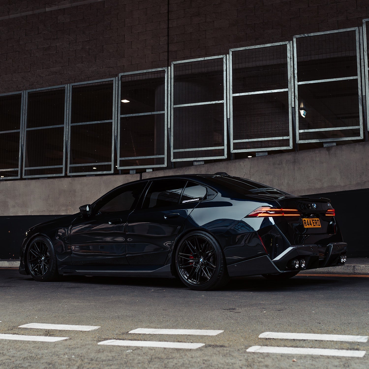 MHC+ BMW G90 & G99 M5 Pre Preg Carbon Fibre Performance Style Rear Diffuser