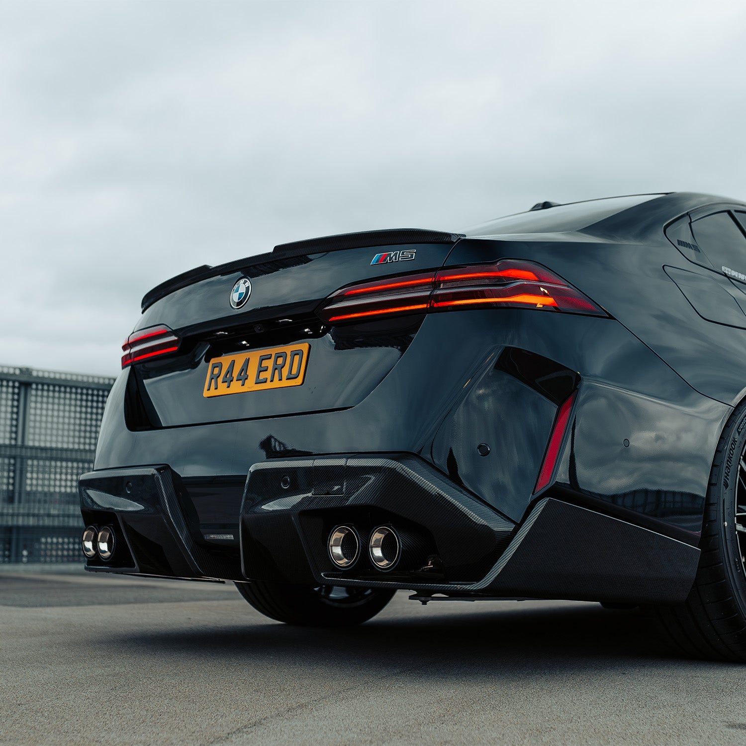MHC+ BMW G90 & G99 M5 Pre Preg Carbon Fibre Performance Style Rear Diffuser