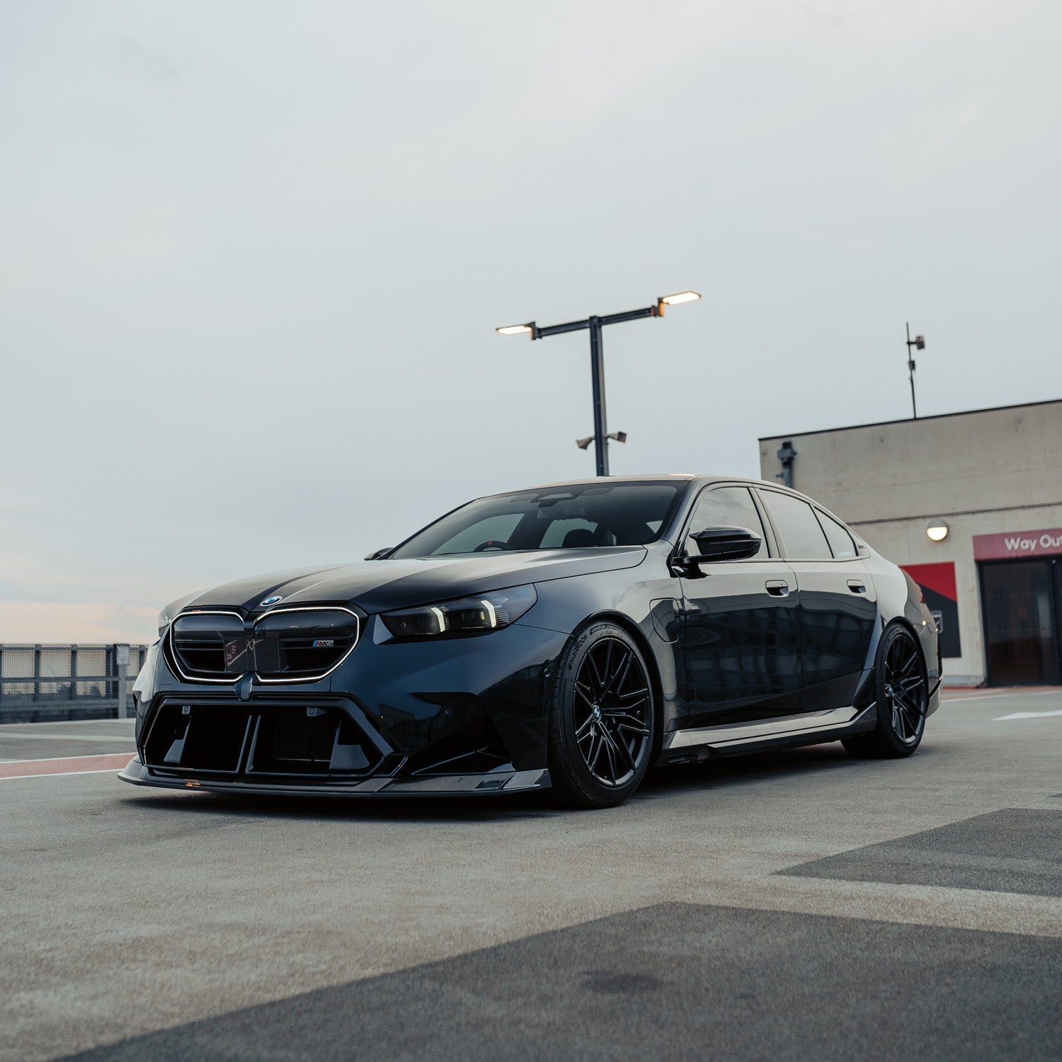 MHC+ BMW G90 & G99 M5 SP90 Pre Preg Carbon Fibre Front Splitter