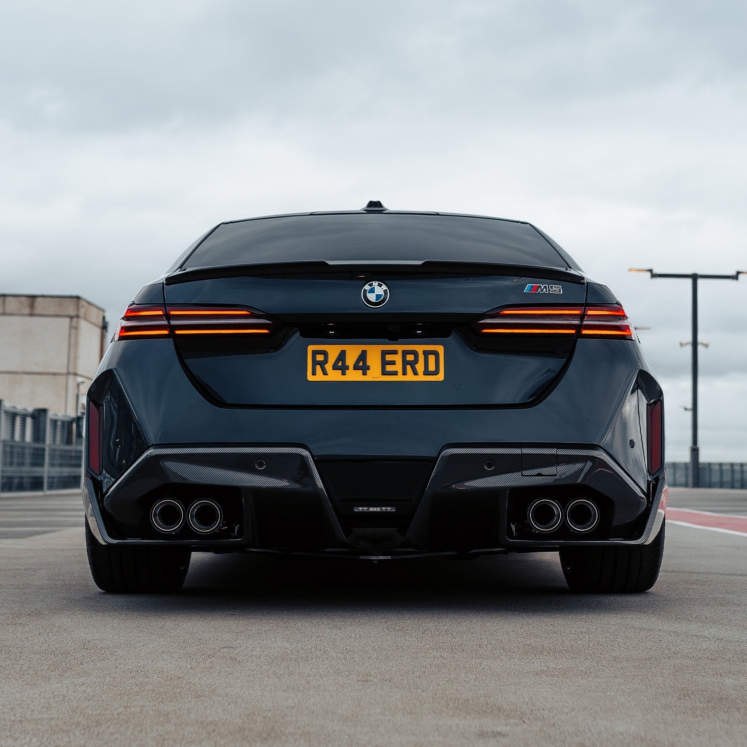 MHC+ BMW G90 M5 Pre Preg Carbon Fibre Performance Style Rear Spoiler