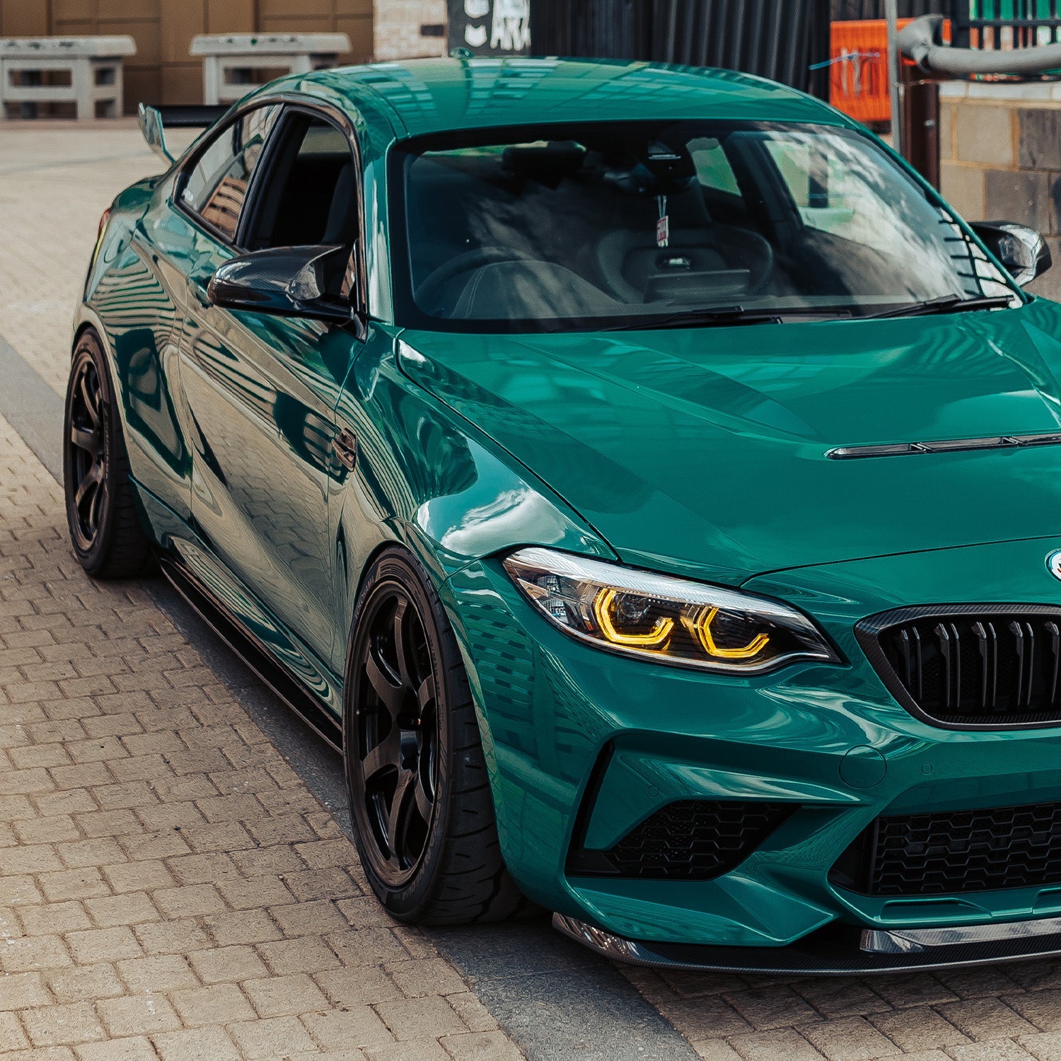 MHC+ BMW F87 M2 & M2 Competition GTX Side Skirts In Pre Preg Carbon Fibre