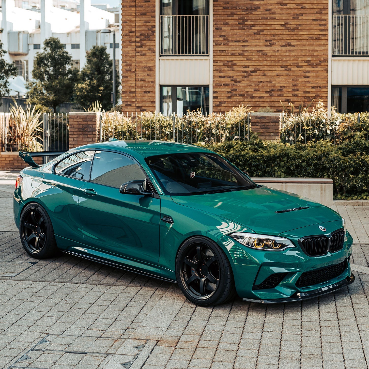 MHC+ BMW F87 M2 & M2 Competition GTX Side Skirts In Pre Preg Carbon Fibre