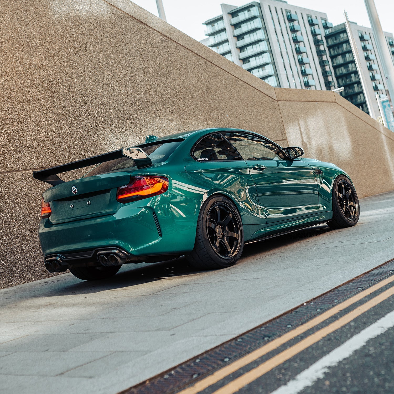 MHC+ BMW F87 M2 & M2 Competition GTX Side Skirts In Pre Preg Carbon Fibre