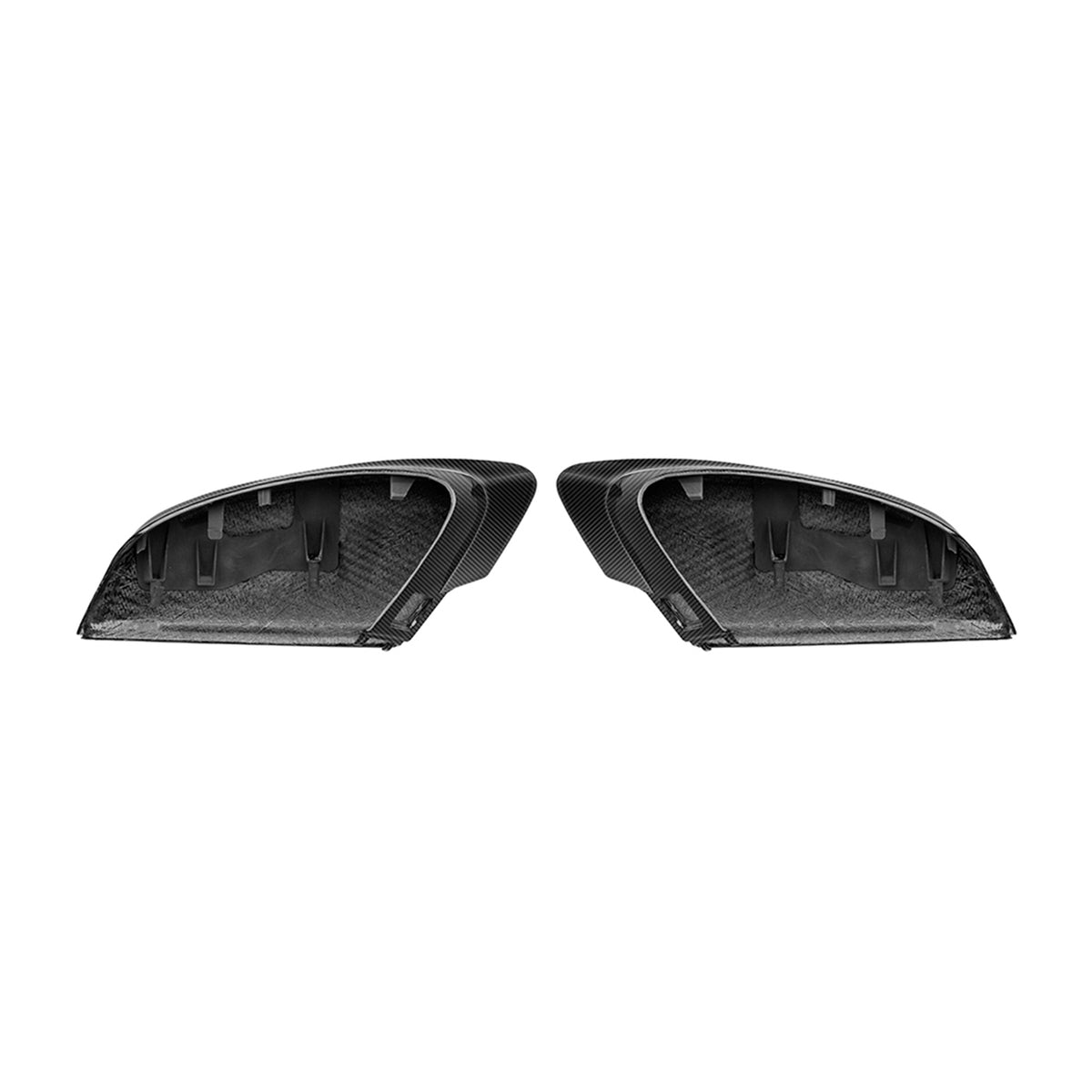 MHC+ Audi 8Y RS3 LHD Pre Preg Carbon Fibre Aggressive Style Mirror Caps