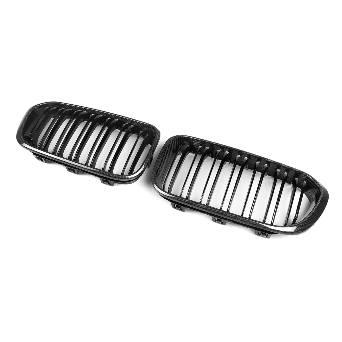 MHC+ BMW F20 & F21 1 Series LCI Dual Slats Pre Preg Carbon Fibre Front Grille