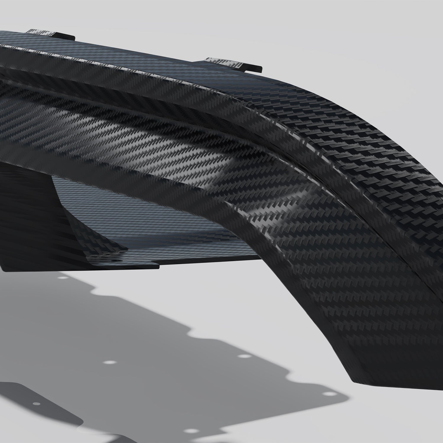 MHC+ BMW F87 M2 GTX Rear Diffuser In Pre Preg Carbon Fibre